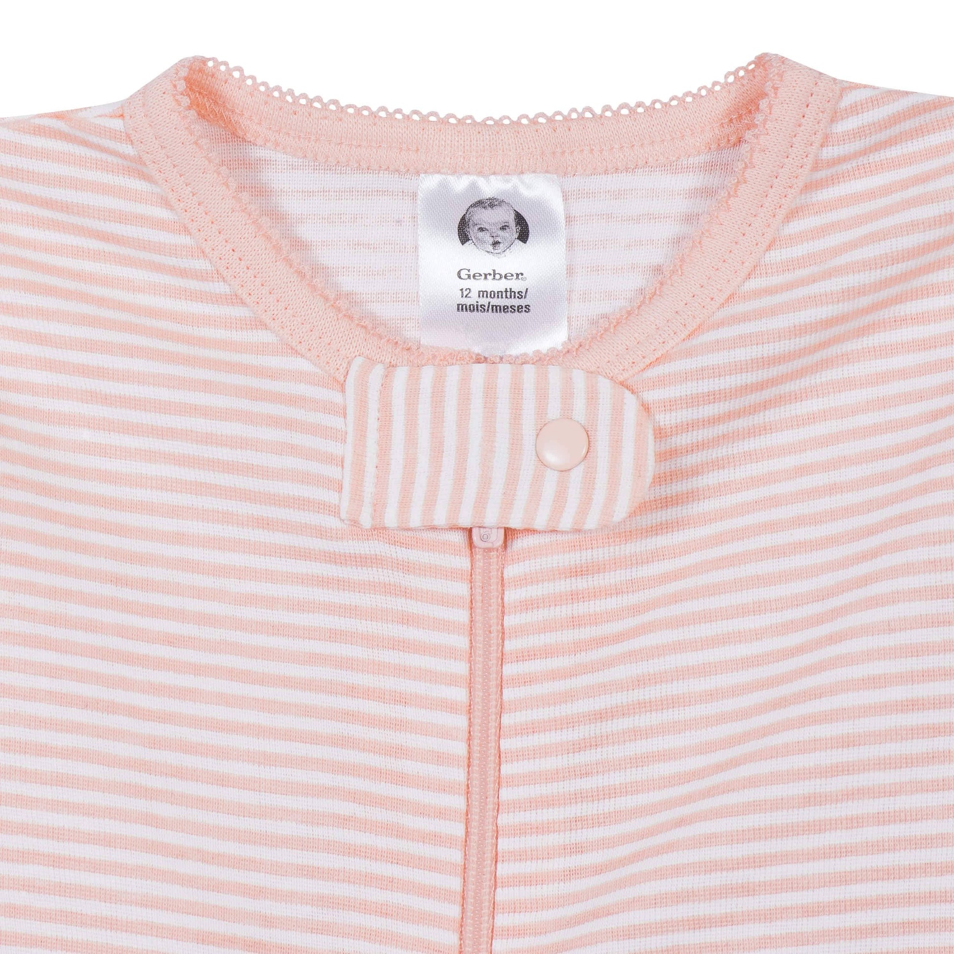 4-Pack Baby & Toddler Girls Llamas & Love Snug Fit Footed Cotton Pajamas-Gerber Childrenswear