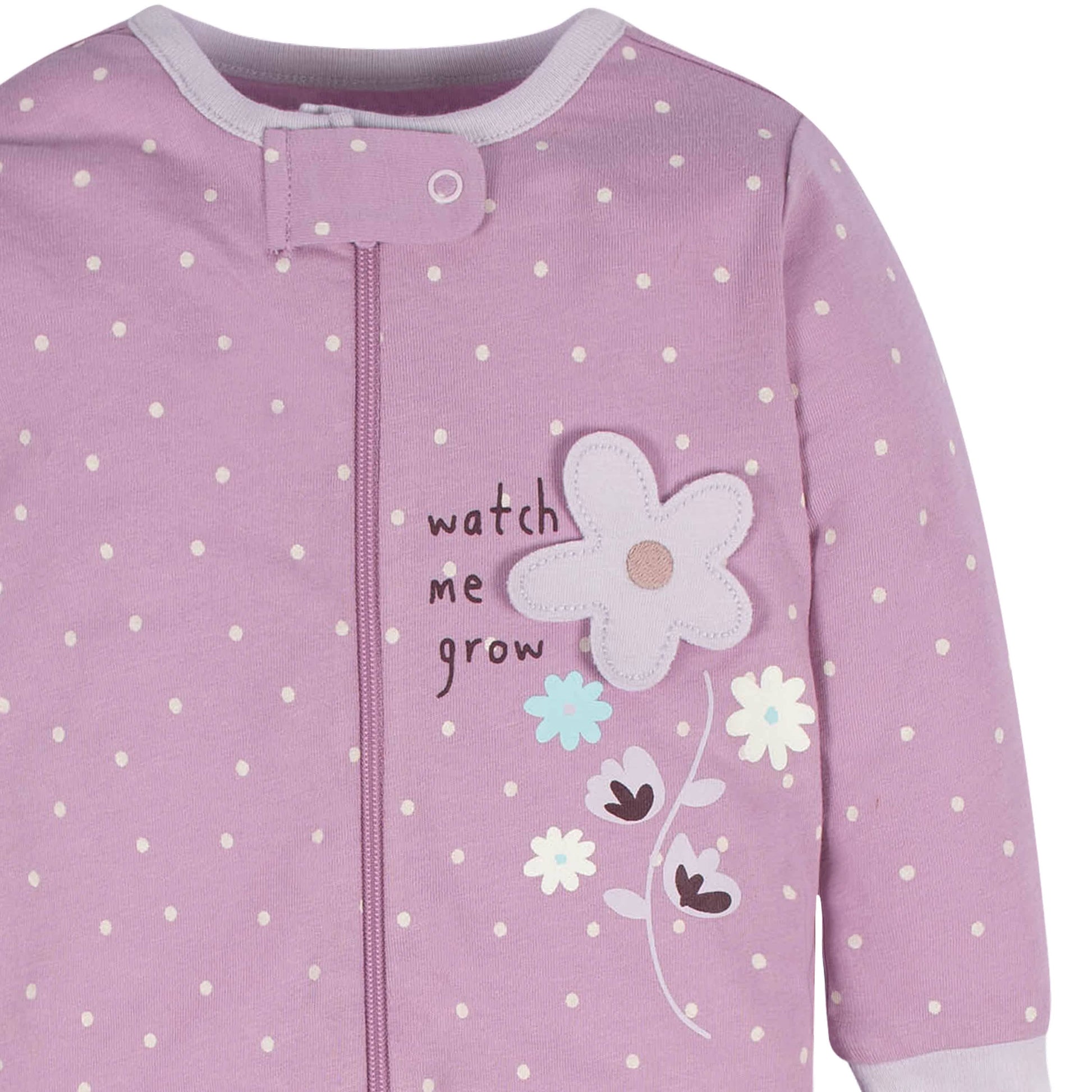 4-Pack Baby Girls Lavender Garden Sleep 'N Plays