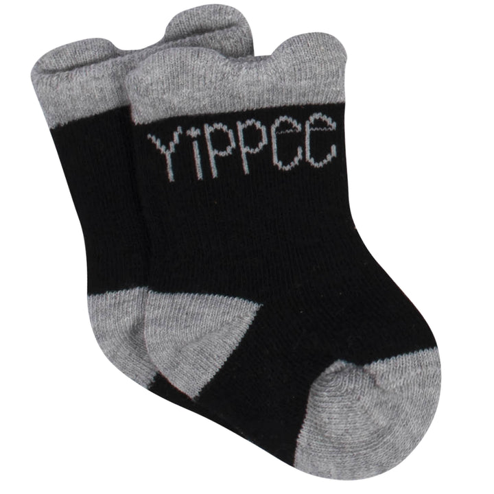 6-Pack Baby Boys Comfy Stretch Badger Wiggle Proof Socks-Gerber Childrenswear