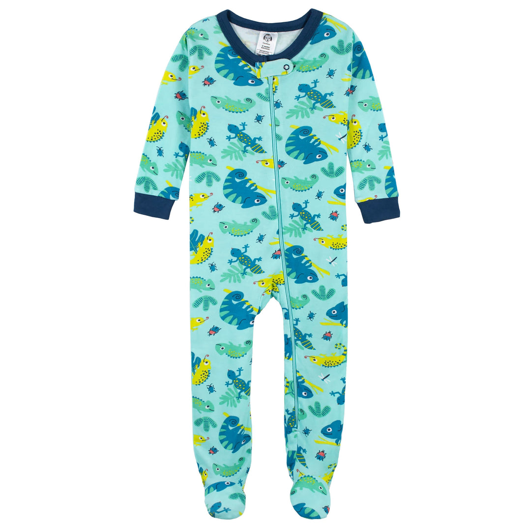 2-Pack Baby & Toddler Boys Bug Expert Snug Fit Footed Cotton Pajamas-Gerber Childrenswear