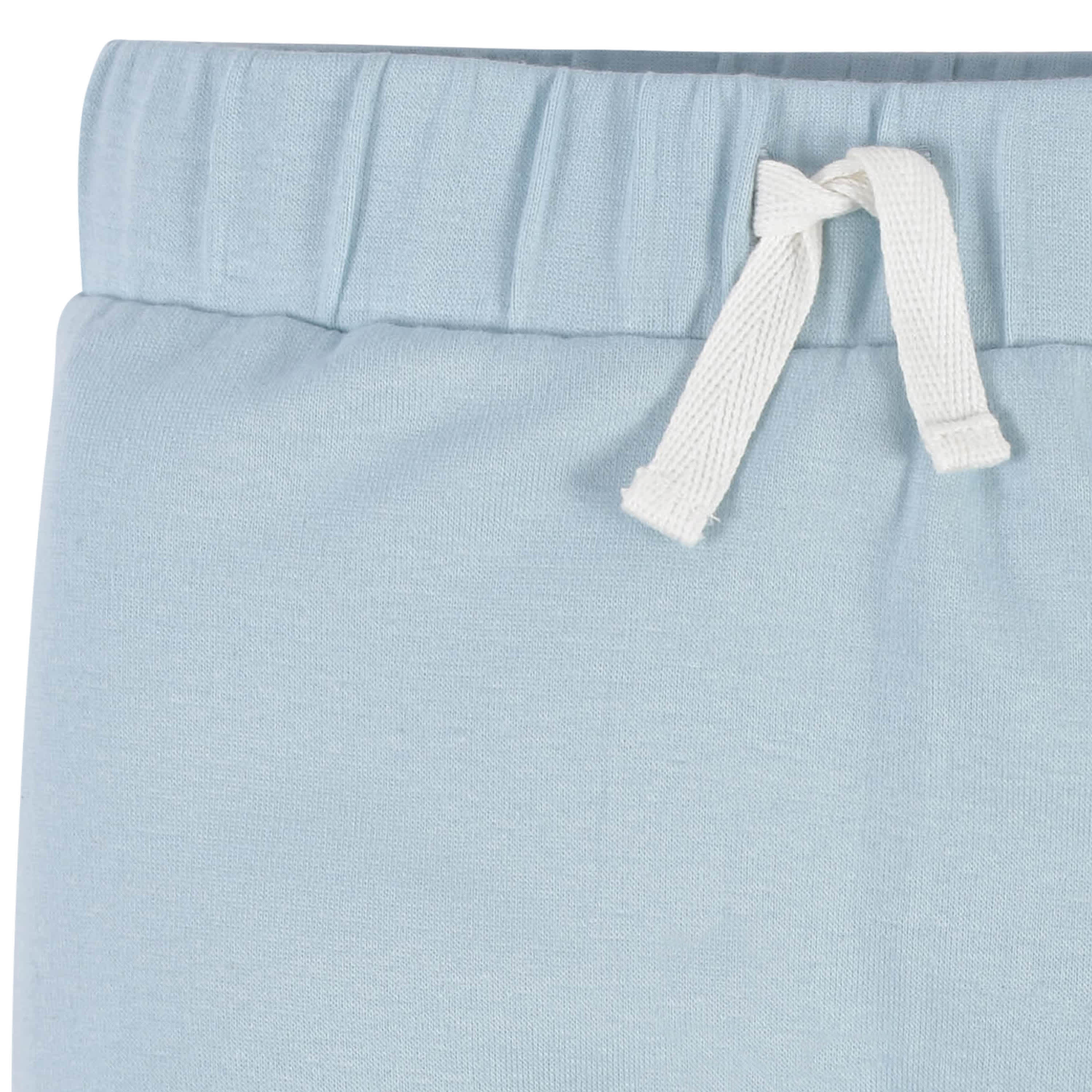 2-Pack Baby Boys Comfy Stretch Navy & Blue Pants-Gerber Childrenswear