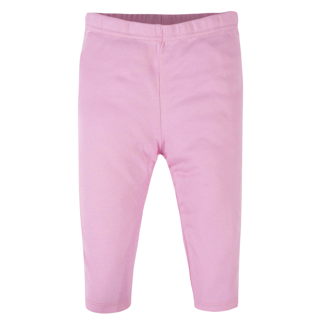 4-Pack Baby Girls Pastel Pants-Gerber Childrenswear