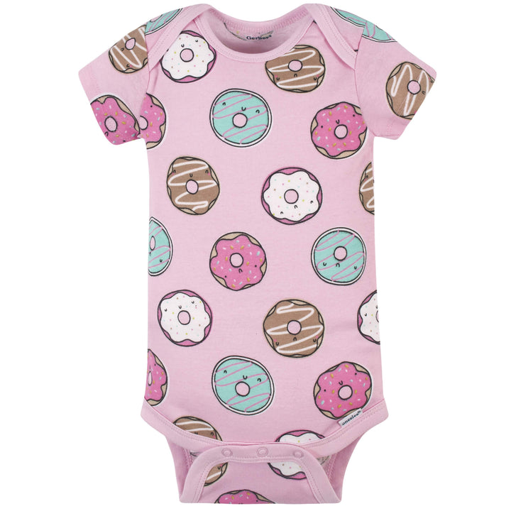 3-Pack Baby Cookies & Donuts Onesies® Bodysuits-Gerber Childrenswear