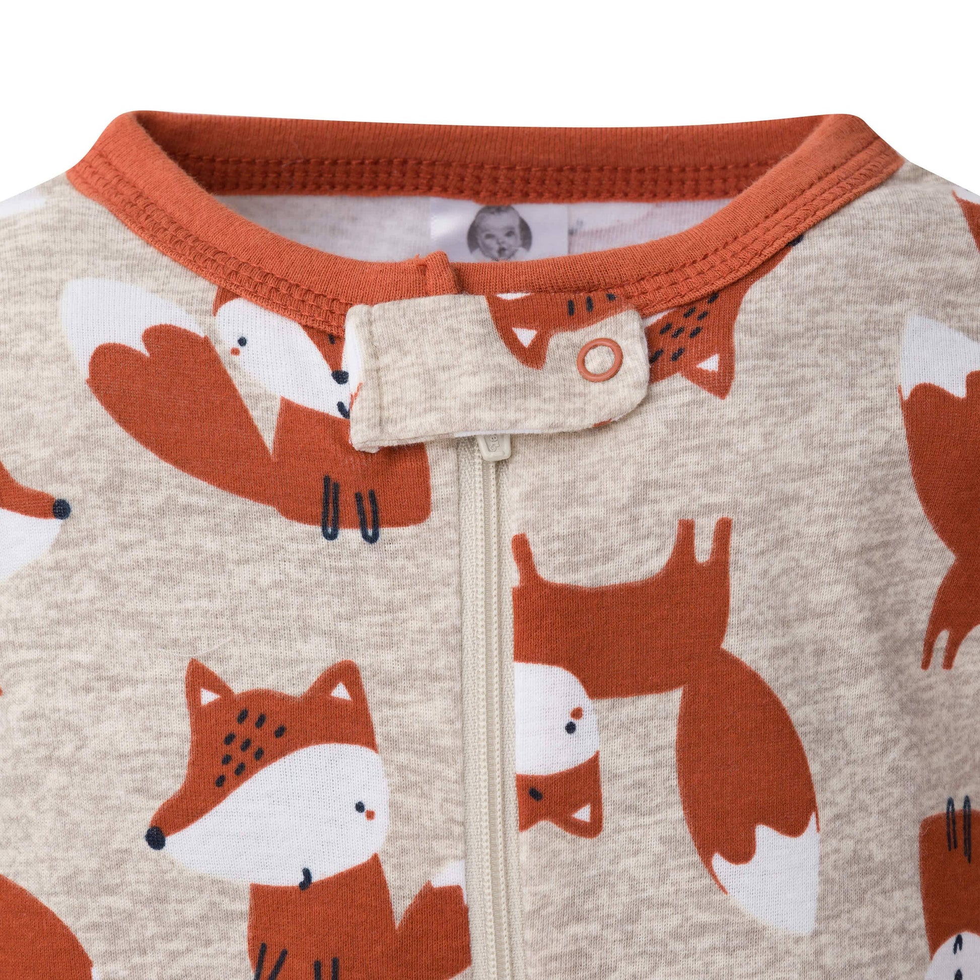 2-Pack Baby & Toddler Boys Fox Snug Fit Footed Cotton Pajamas-Gerber Childrenswear