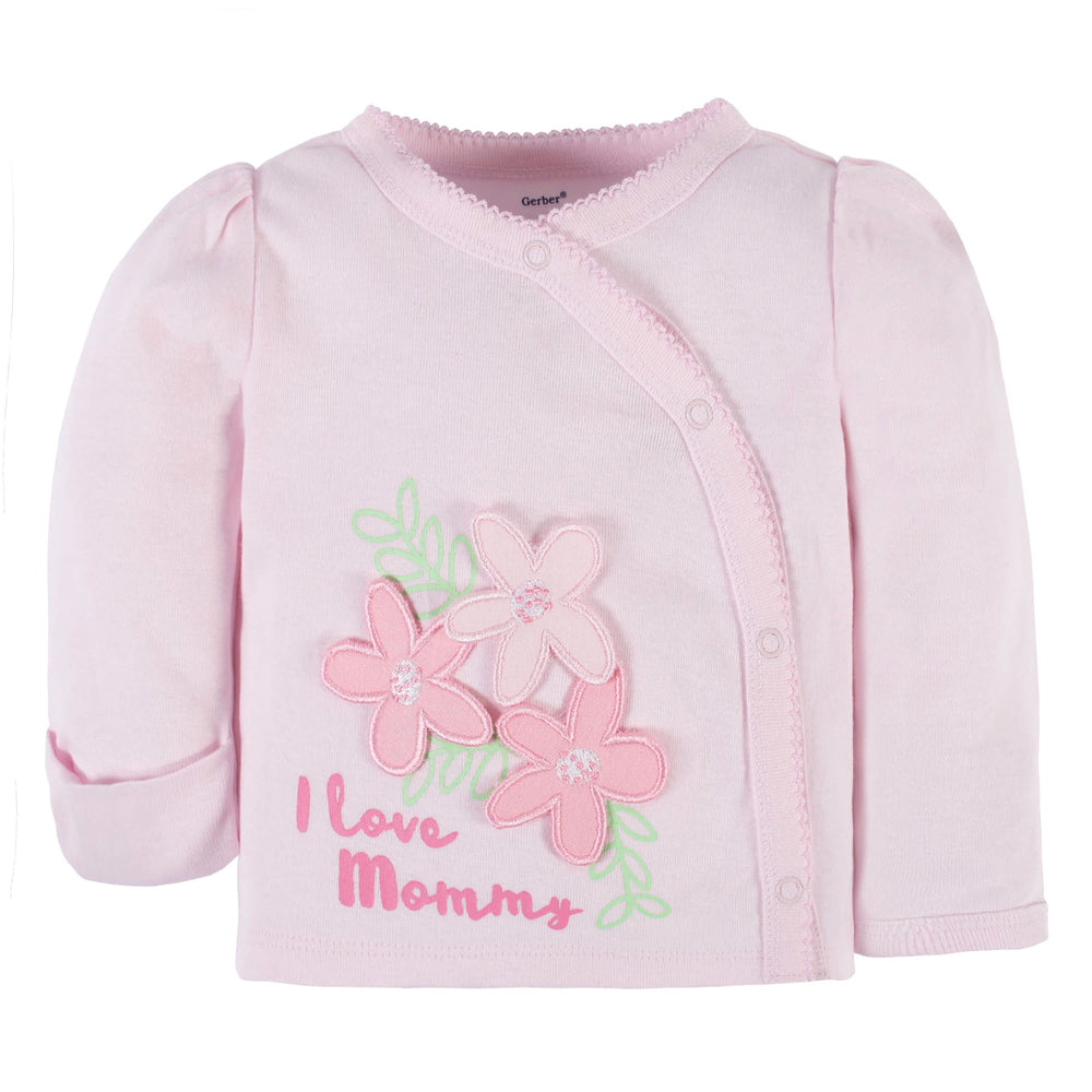 3-Piece Baby Girls Summer Blossom Take Me Home Set-Gerber Childrenswear