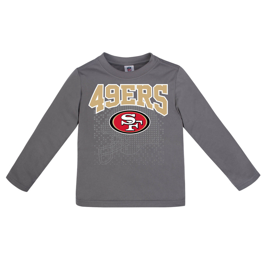 San Francisco 49ers Boys Long Sleeve Tee Shirt-Gerber Childrenswear