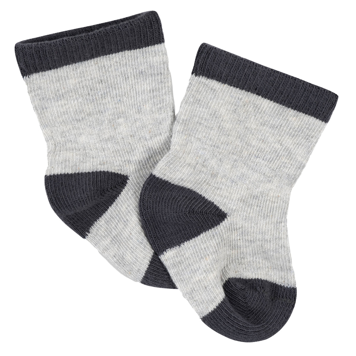 6-Pack Baby Boys Bear Wiggle Proof® Socks