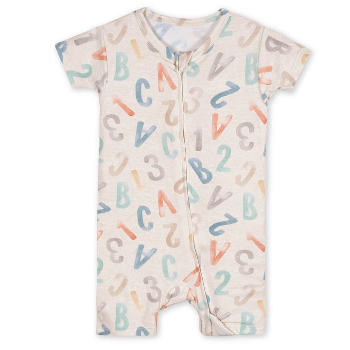 Baby ABC Buttery-Soft Viscose Made from Eucalyptus Snug Fit Romper