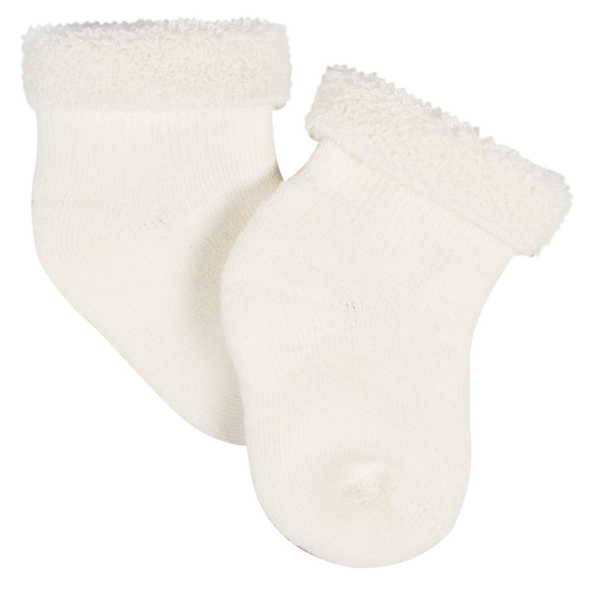 12-Pack Baby Neutral Happy Veggies Terry Wiggle Proof® Socks
