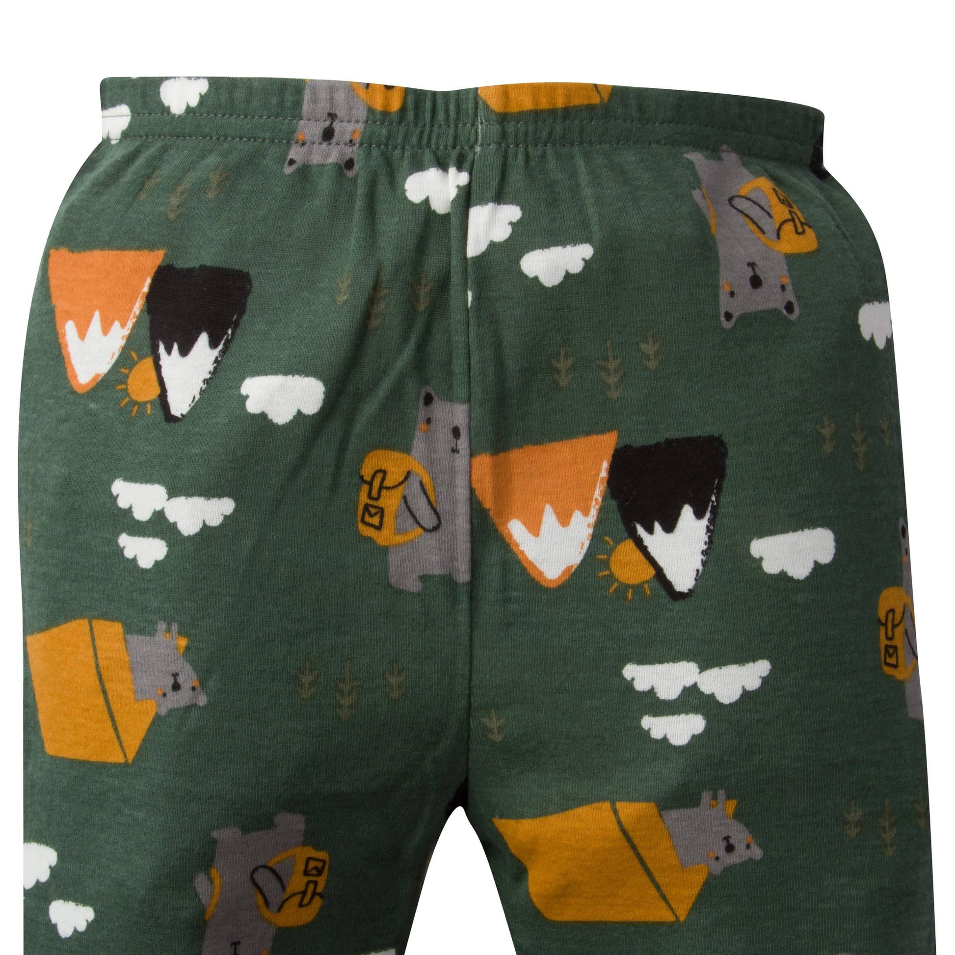 4-Piece Infant & Toddler Boys Camping Snug Fit Cotton Pajamas-Gerber Childrenswear