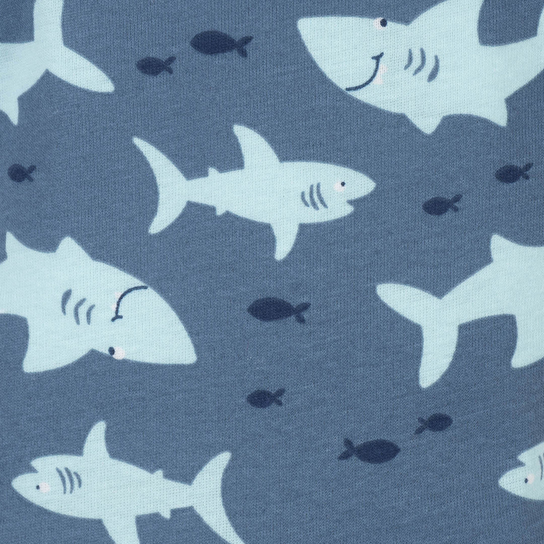4-Pack Baby Boys Sharks Short Sleeve Onesies® Bodysuits-Gerber Childrenswear