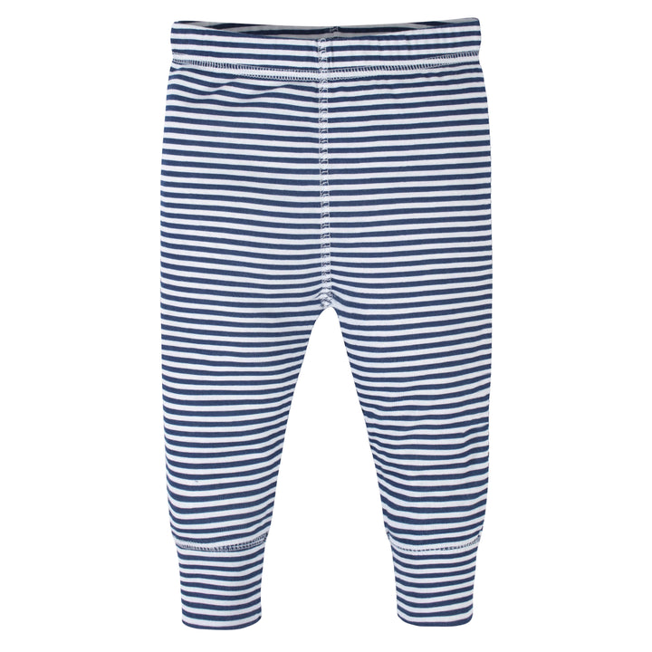 4-Pack Baby Boys Navy Stripes Pants-Gerber Childrenswear