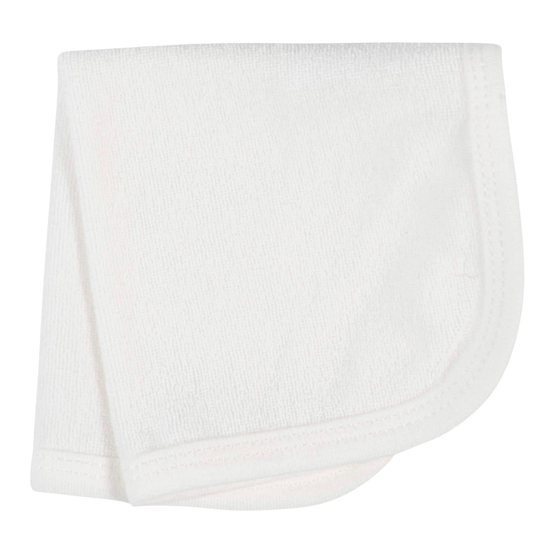 4-Piece Baby Girls Floral Hooded Towel & Washcloth Set-Gerber Childrenswear