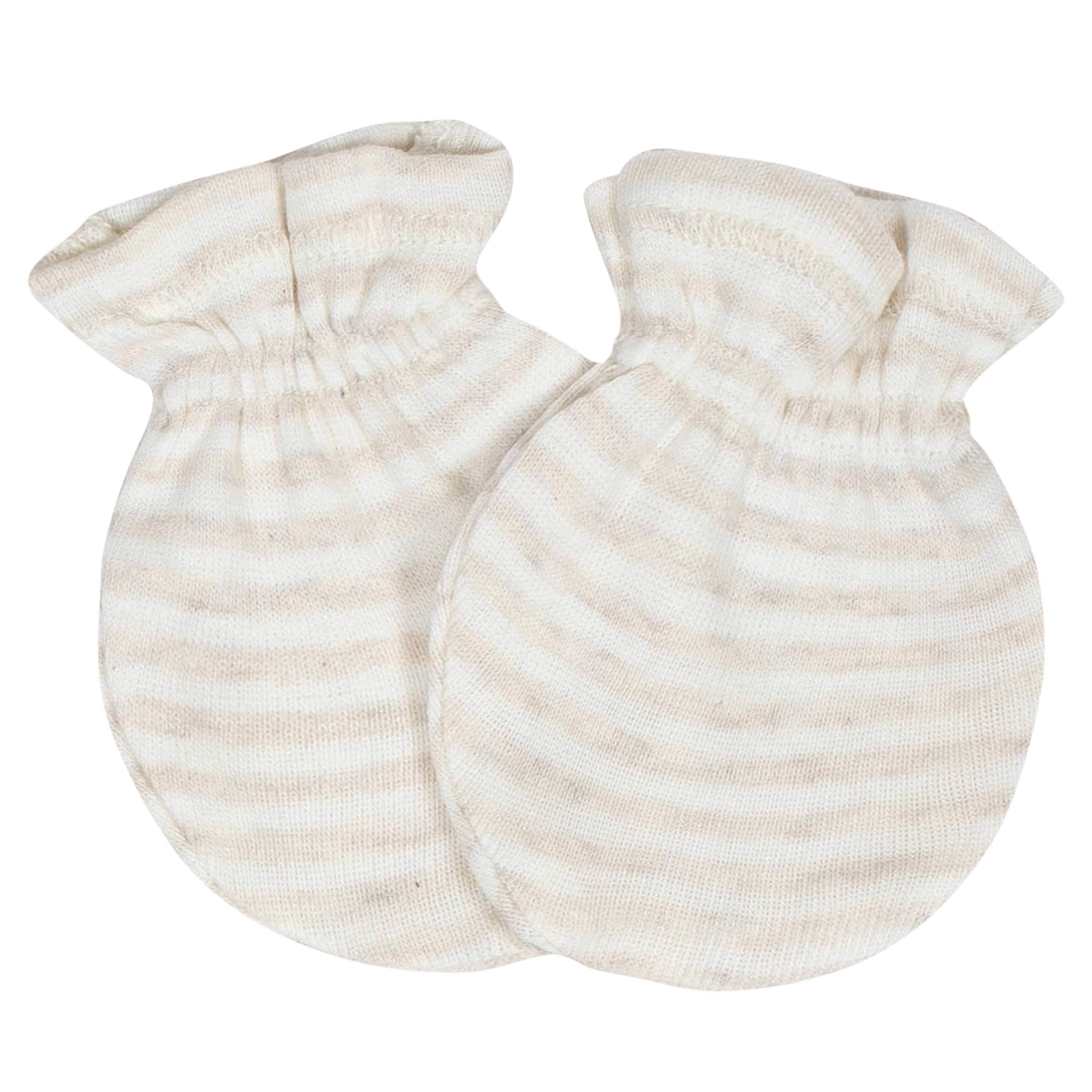 8-Piece Baby Boys Tiger Caps and Mittens Set-Gerber Childrenswear