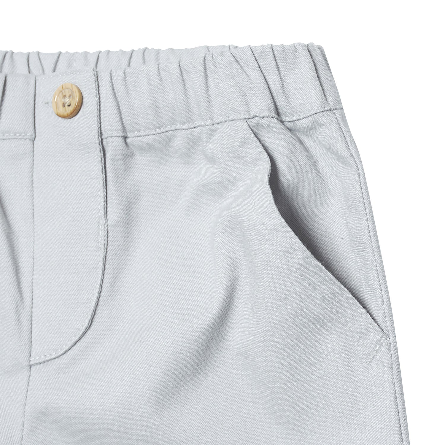 Infant & Toddler Boys Gray Canvas PantsN Gerber Childrenswear