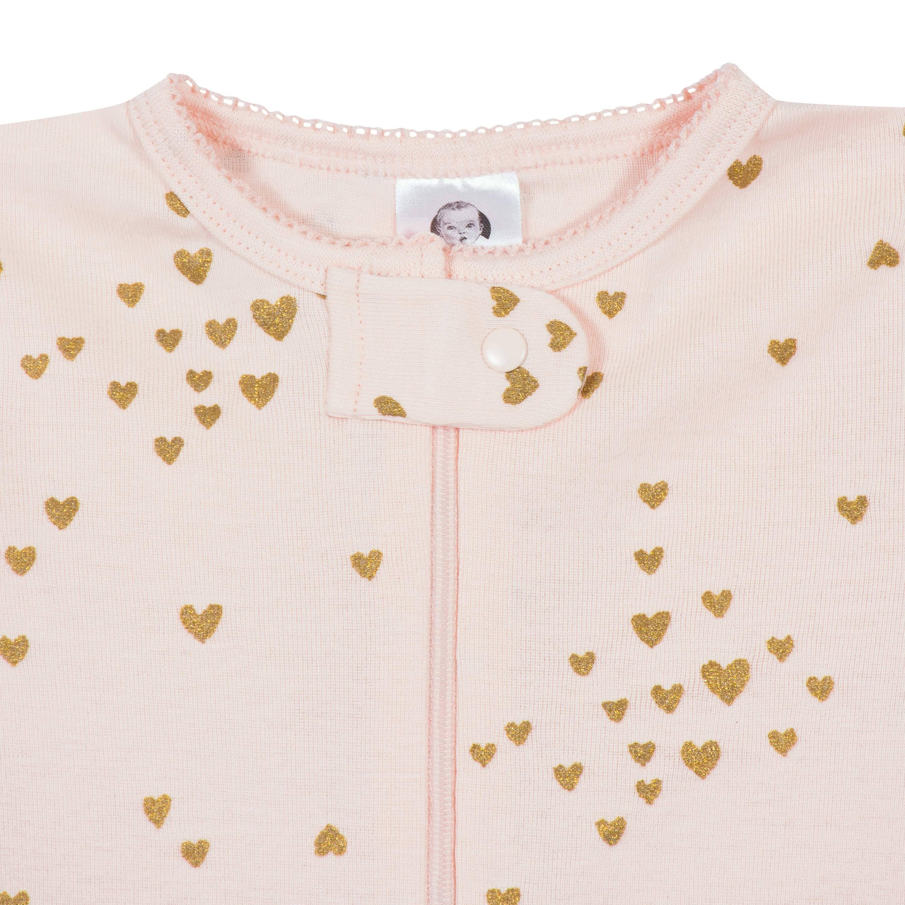 4-Pack Baby & Toddler Girls Llamas & Love Snug Fit Footed Cotton Pajamas-Gerber Childrenswear