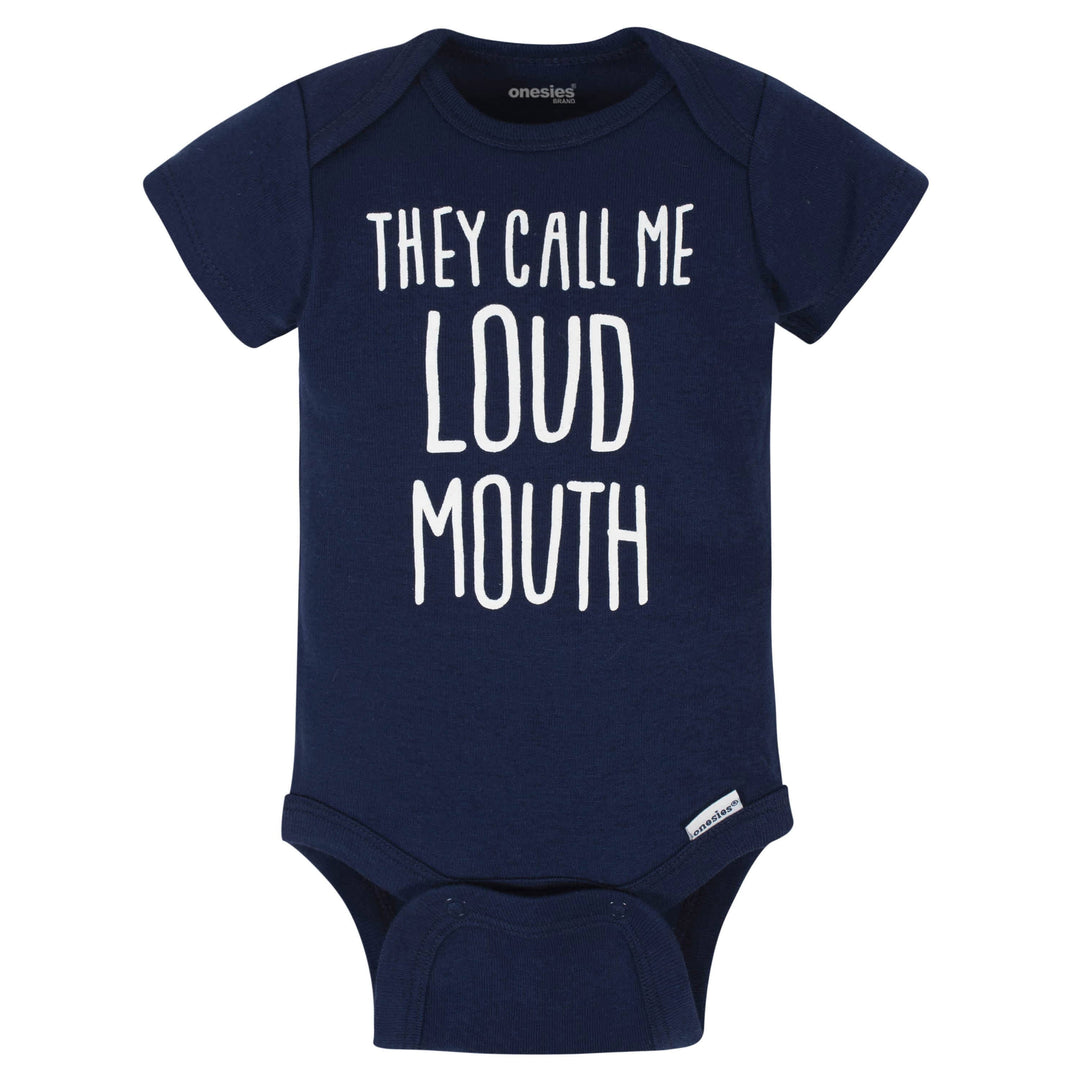 Onesies Brand Baby Boy's 8-Pack Short Sleeve Mix & Match  Bodysuits, Loud Cute Dog, 12 Months: Clothing, Shoes & Jewelry