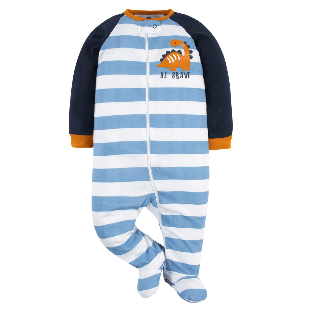 2-Pack Baby Boys Dinos & Tigers Sleep 'n Plays-Gerber Childrenswear