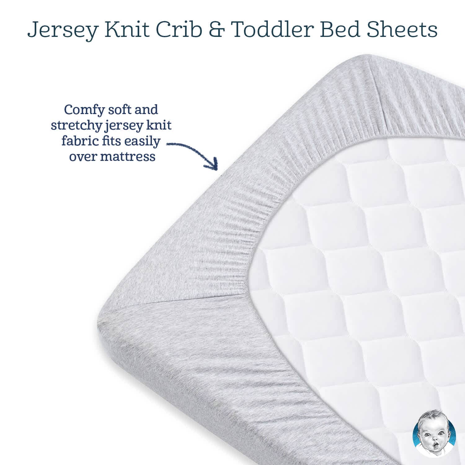 Girls Mommy & Me Giraffe Fitted Crib Sheet-Gerber Childrenswear