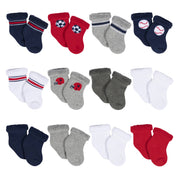 12-Pack Baby Boys Sports Terry Wiggle Proof® Socks