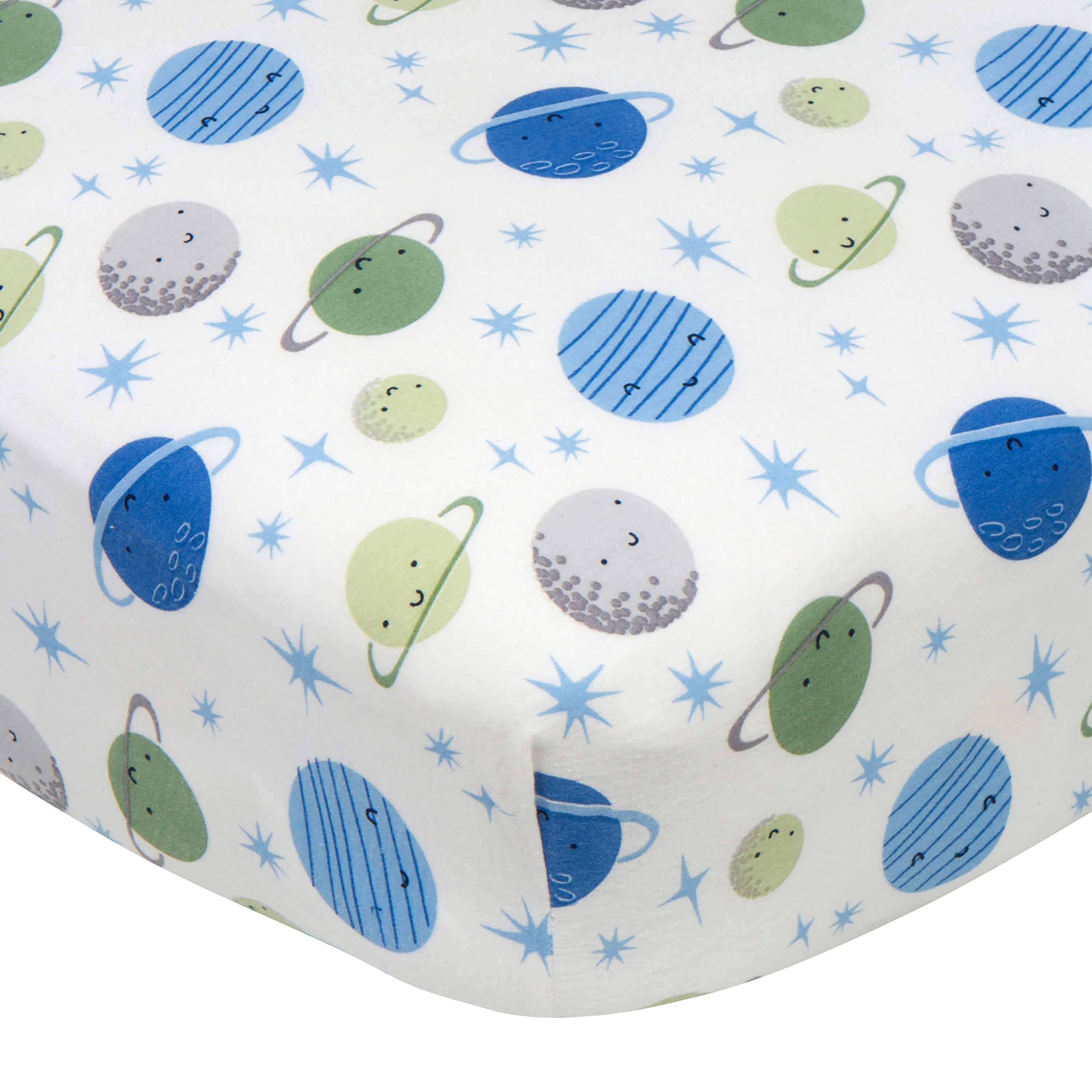 Boys Space Fitted Crib Sheet-Gerber Childrenswear