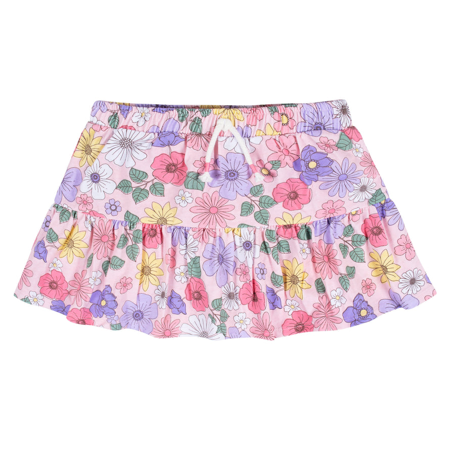 2-Pack Infant & Toddler Girls Pink Floral Skorts – Gerber Childrenswear