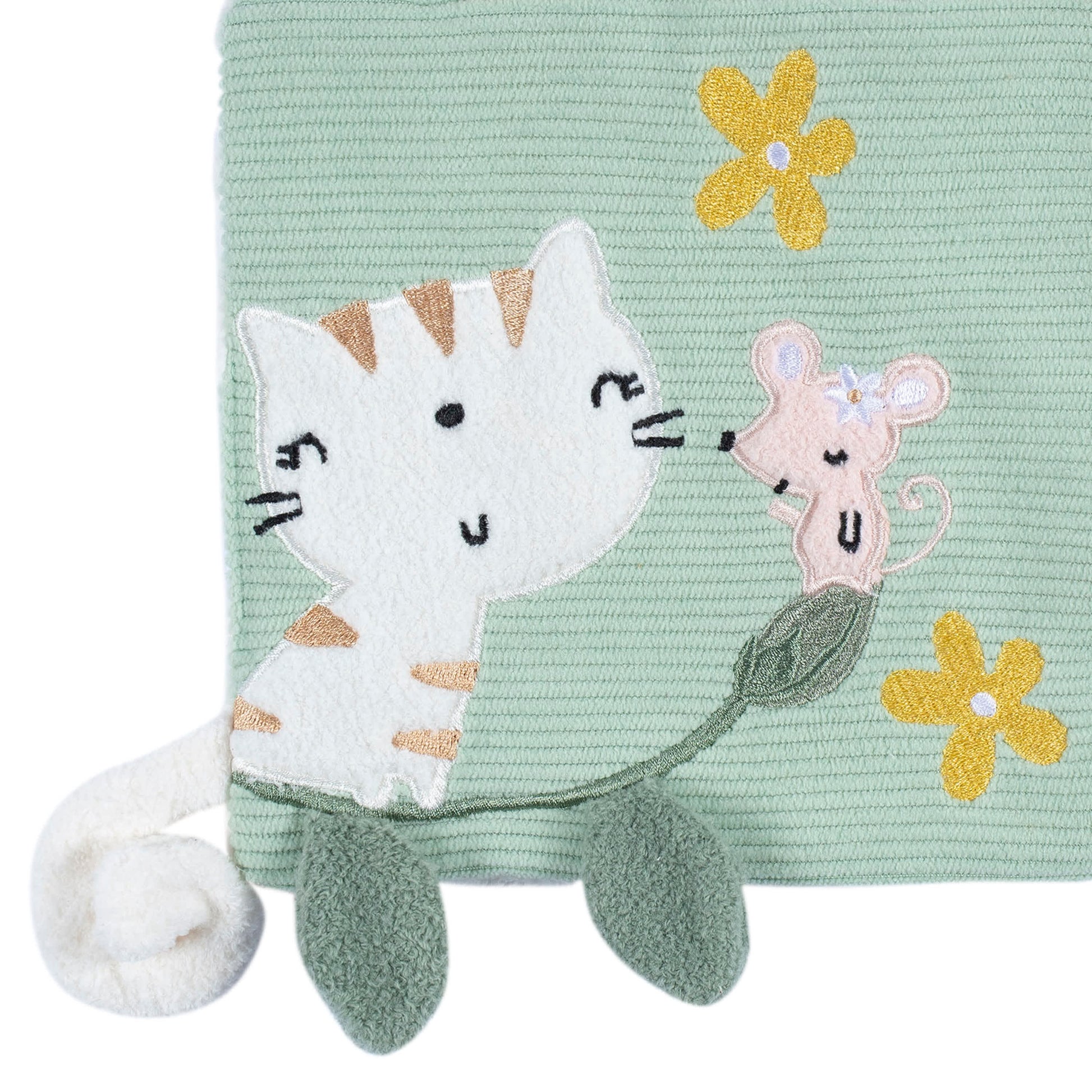 Baby Girls Cat & Mouse Crinkle Toy