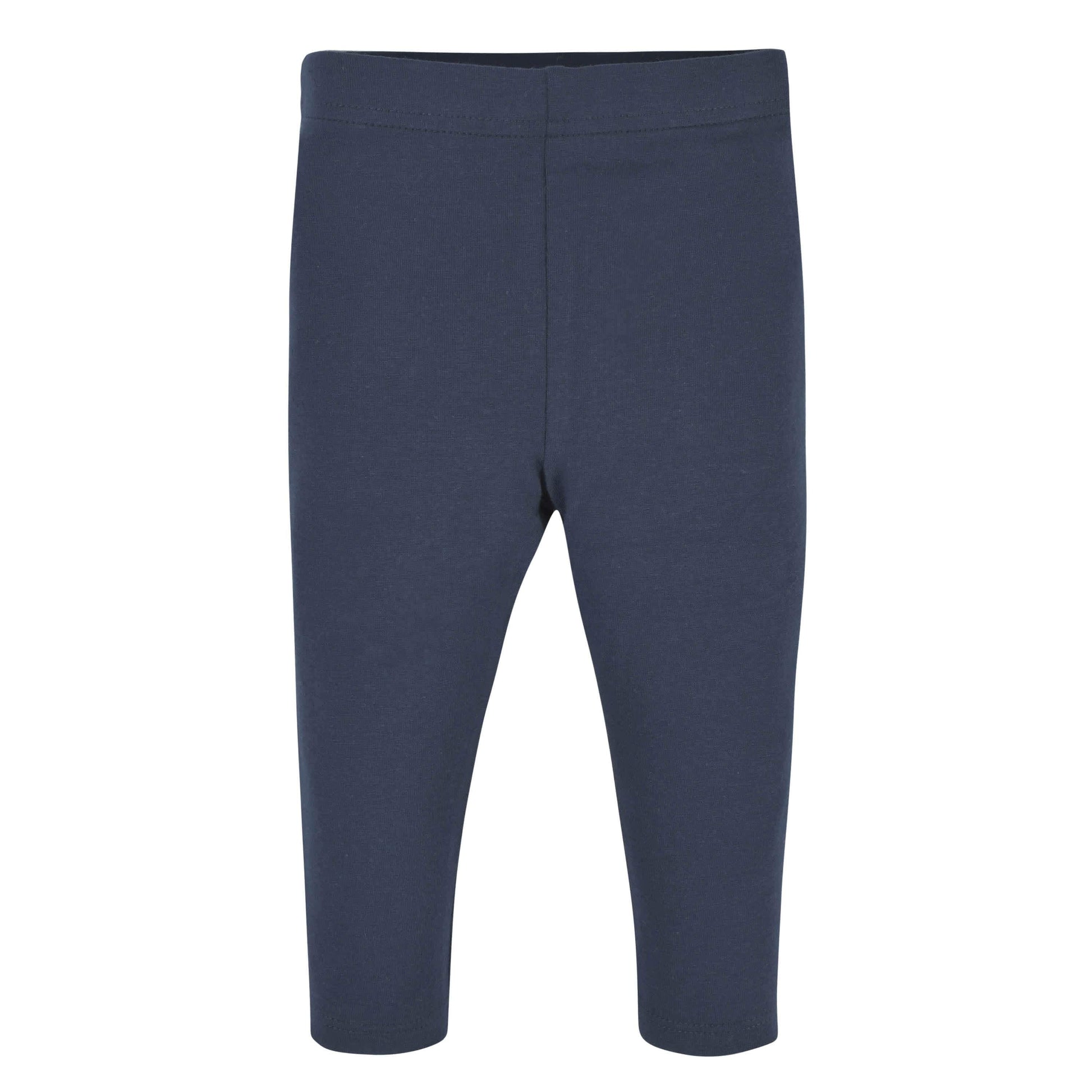 3-Pack Baby & Toddler Girls Hot Pink & Navy Premium Leggings-Gerber Childrenswear