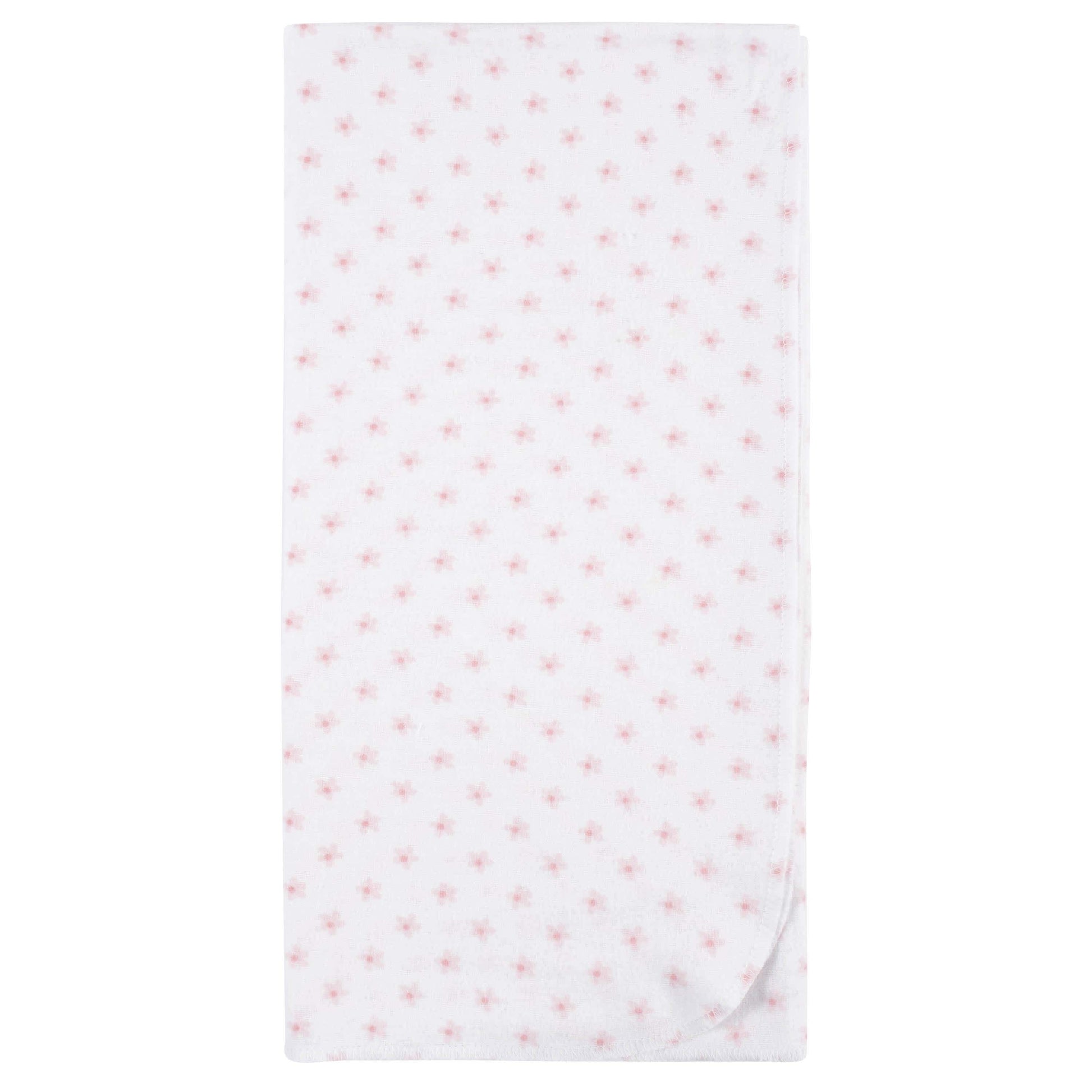 5-Pack Baby Girls Critters Flannel Receiving Blankets-Gerber Childrenswear