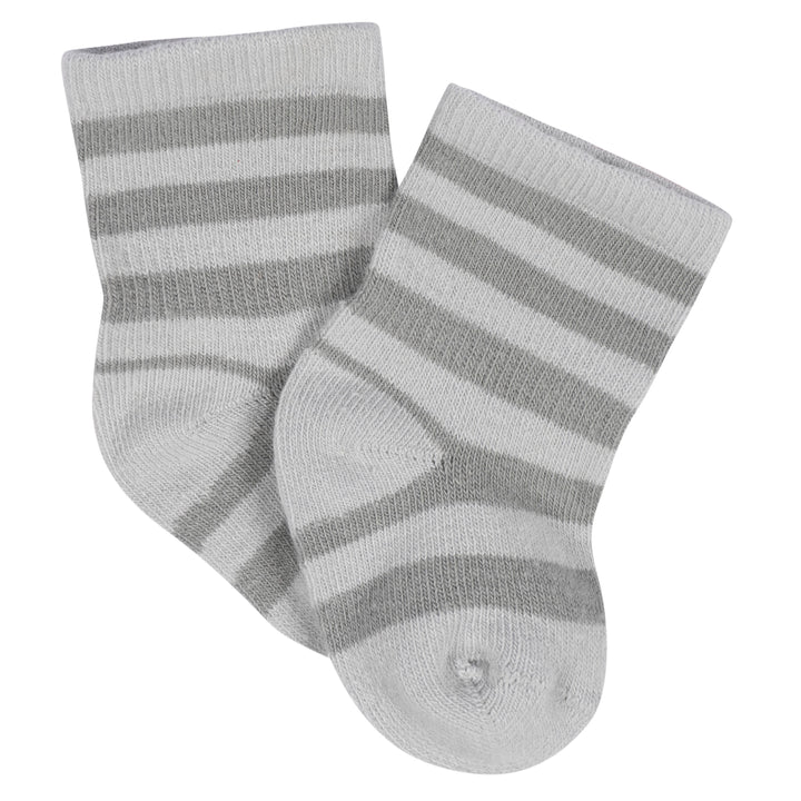 8-Pack Baby Boys Transportation Zone Jersey Wiggle Proof® Socks