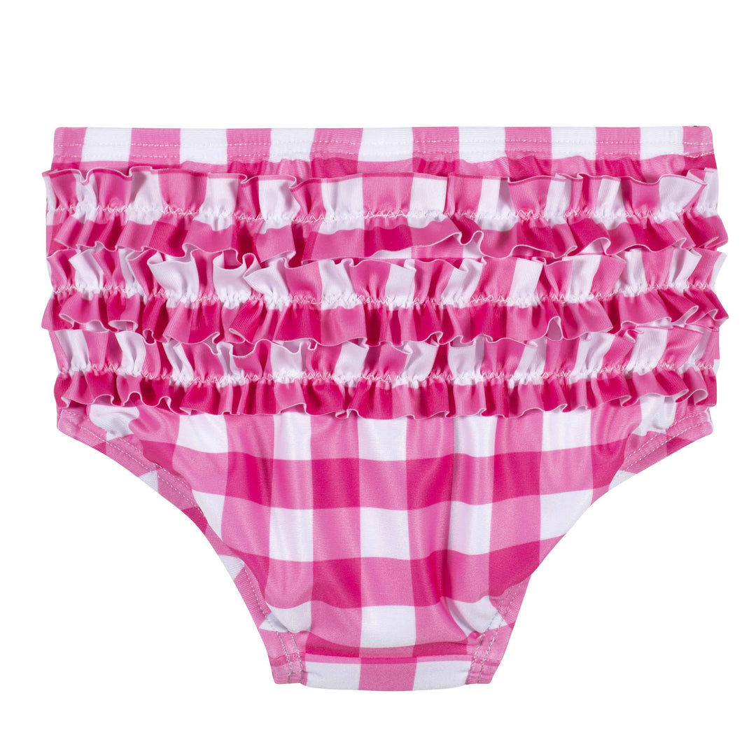 2-Piece Baby & Toddler Girls Summer Blossom Rash Guard & Swim Bottoms Set-Gerber Childrenswear