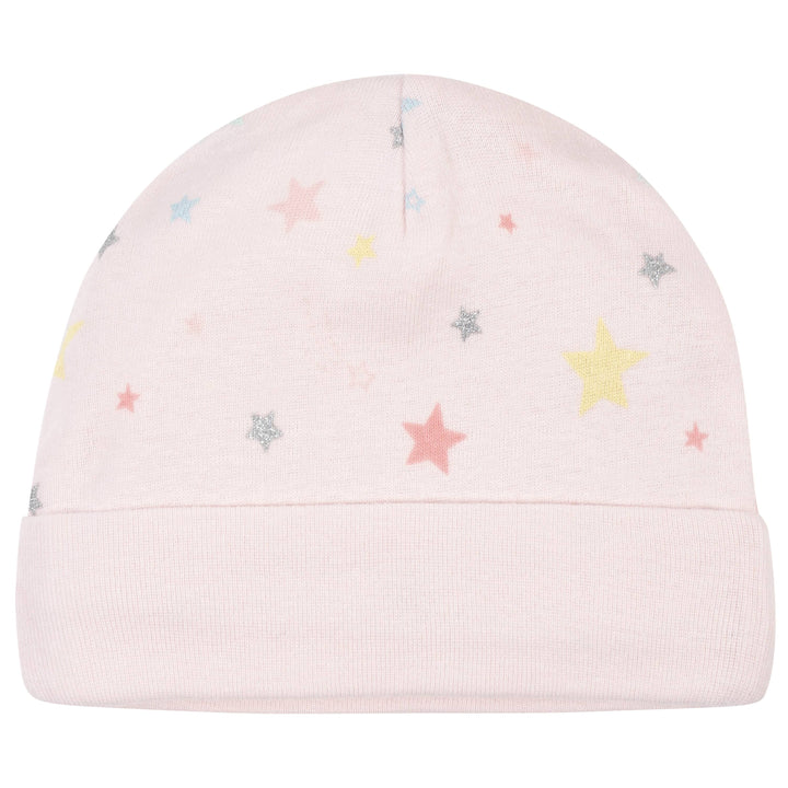 5-Pack Baby Girls Rainbow Caps-Gerber Childrenswear