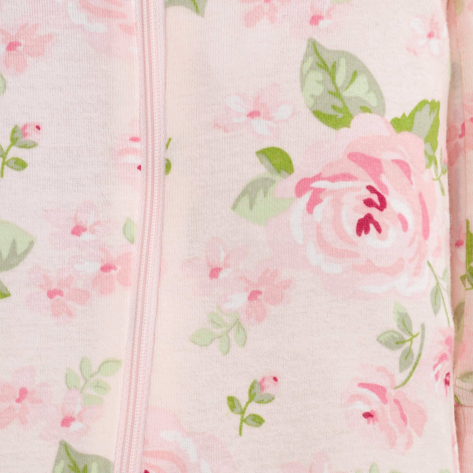 2-Pack Baby & Toddler Girls Rose Snug Fit Footed Cotton Pajamas-Gerber Childrenswear