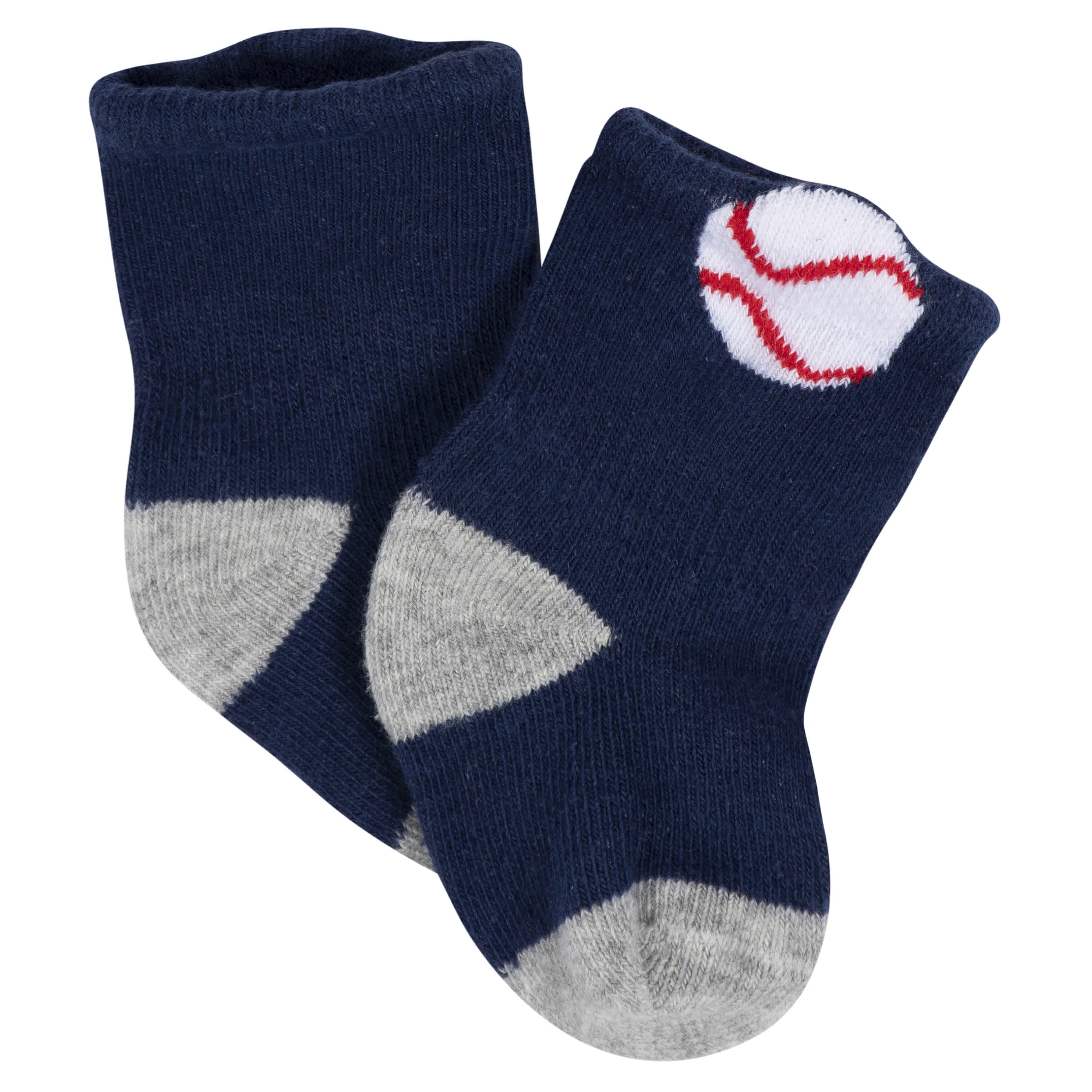 8-Pack Baby Boys Sports Jersey Wiggle Proof® Socks