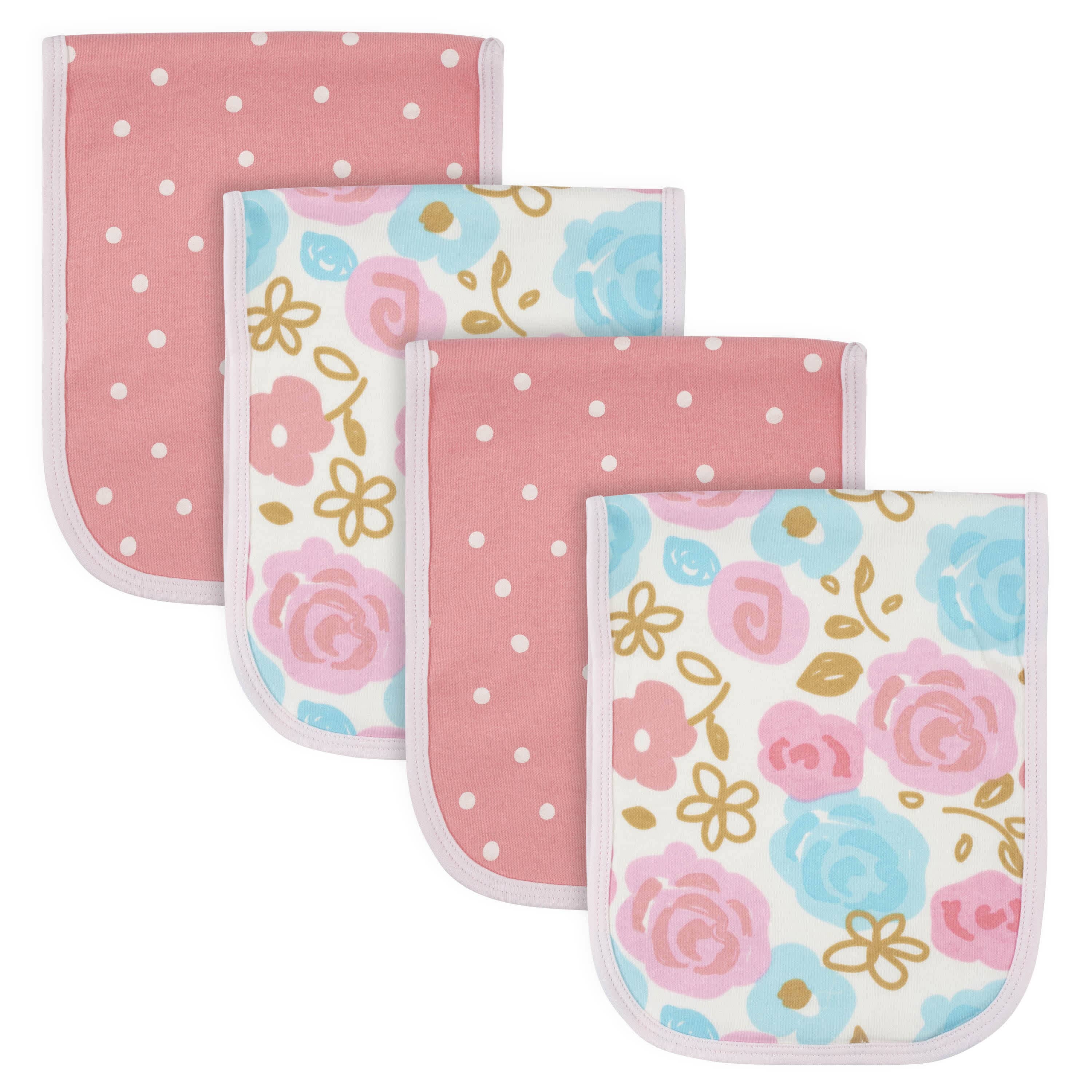21-Piece Baby Girls Princess Terry Bib, Burpcloth, Mittens, Cap and Bootie Sock Set-Gerber Childrenswear