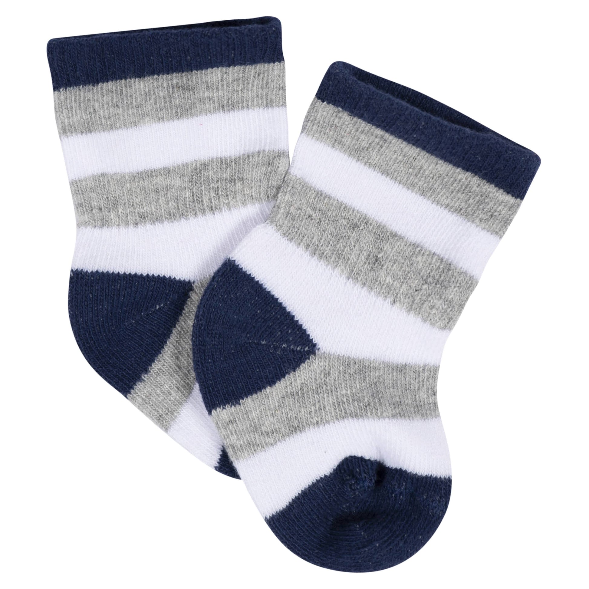 8-Pack Baby Boys Sports Jersey Wiggle Proof® Socks