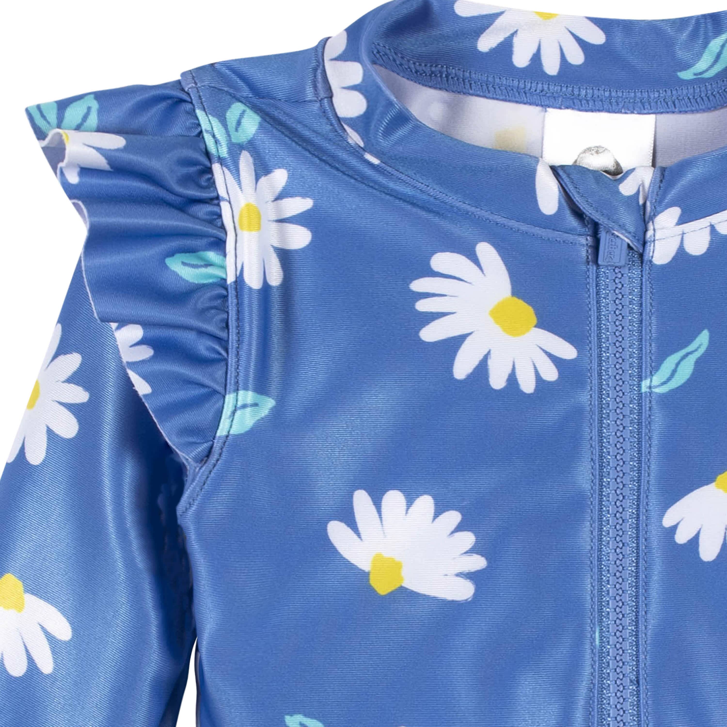 Baby & Toddler Girls Darling Daisy Rash Guard-Gerber Childrenswear