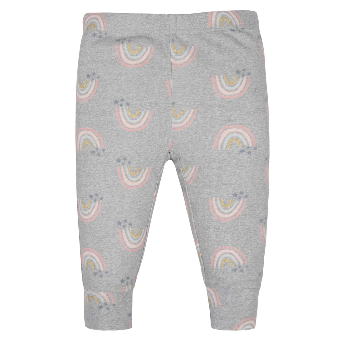 Gerber® 2-Pack Baby Girls Bear Pants-Gerber Childrenswear