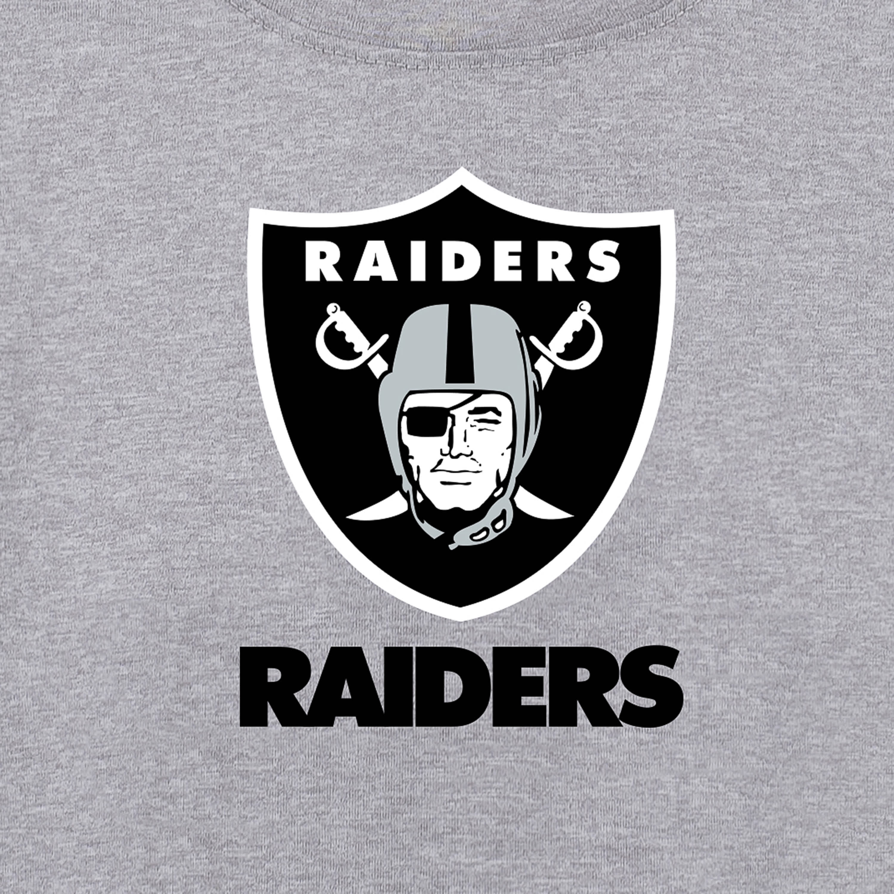Las Vegas Raiders Toddler Boys Long Sleeve Tee Shirt-Gerber Childrenswear