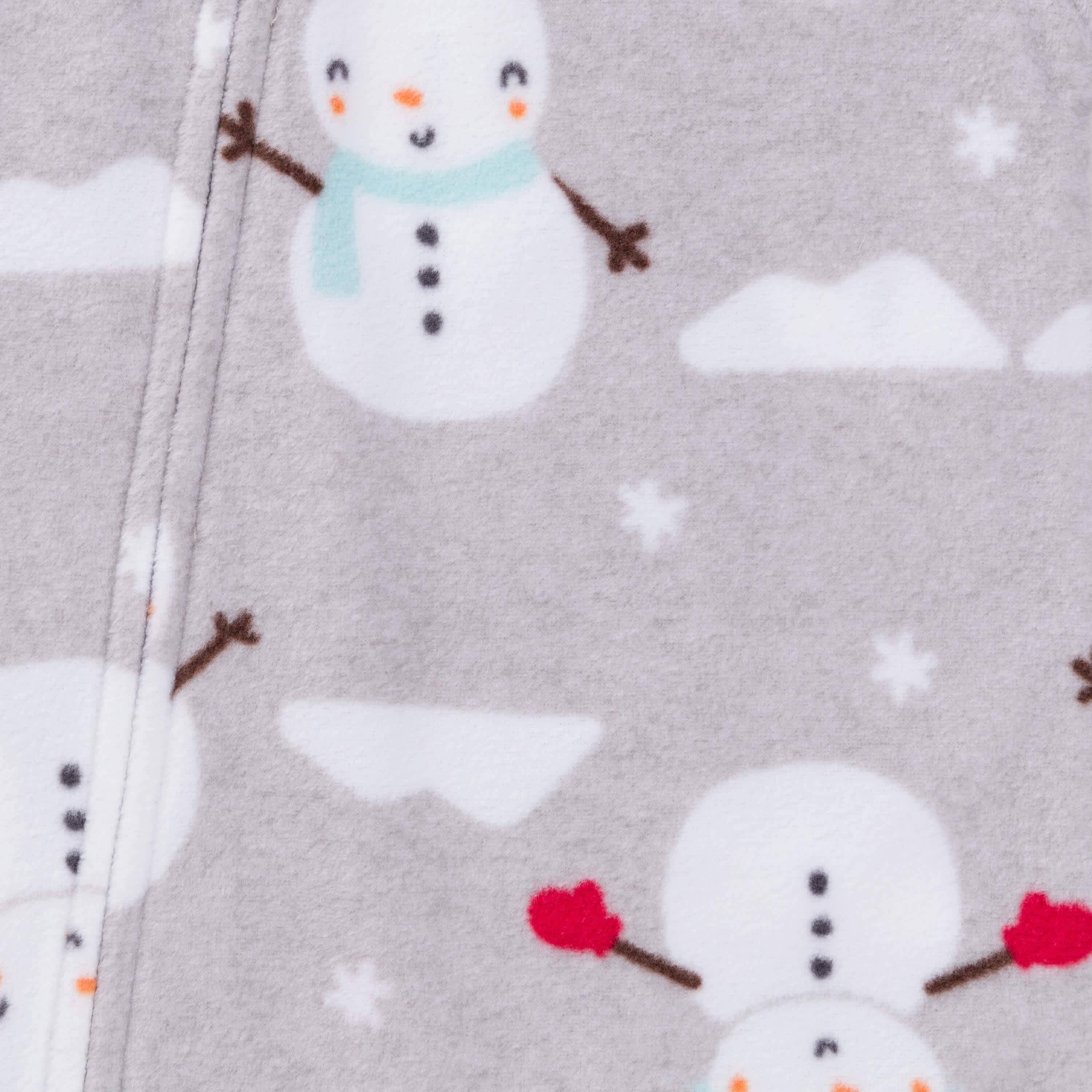 2-Pack Baby & Toddler Neutral Frosty Fleece Pajamas-Gerber Childrenswear