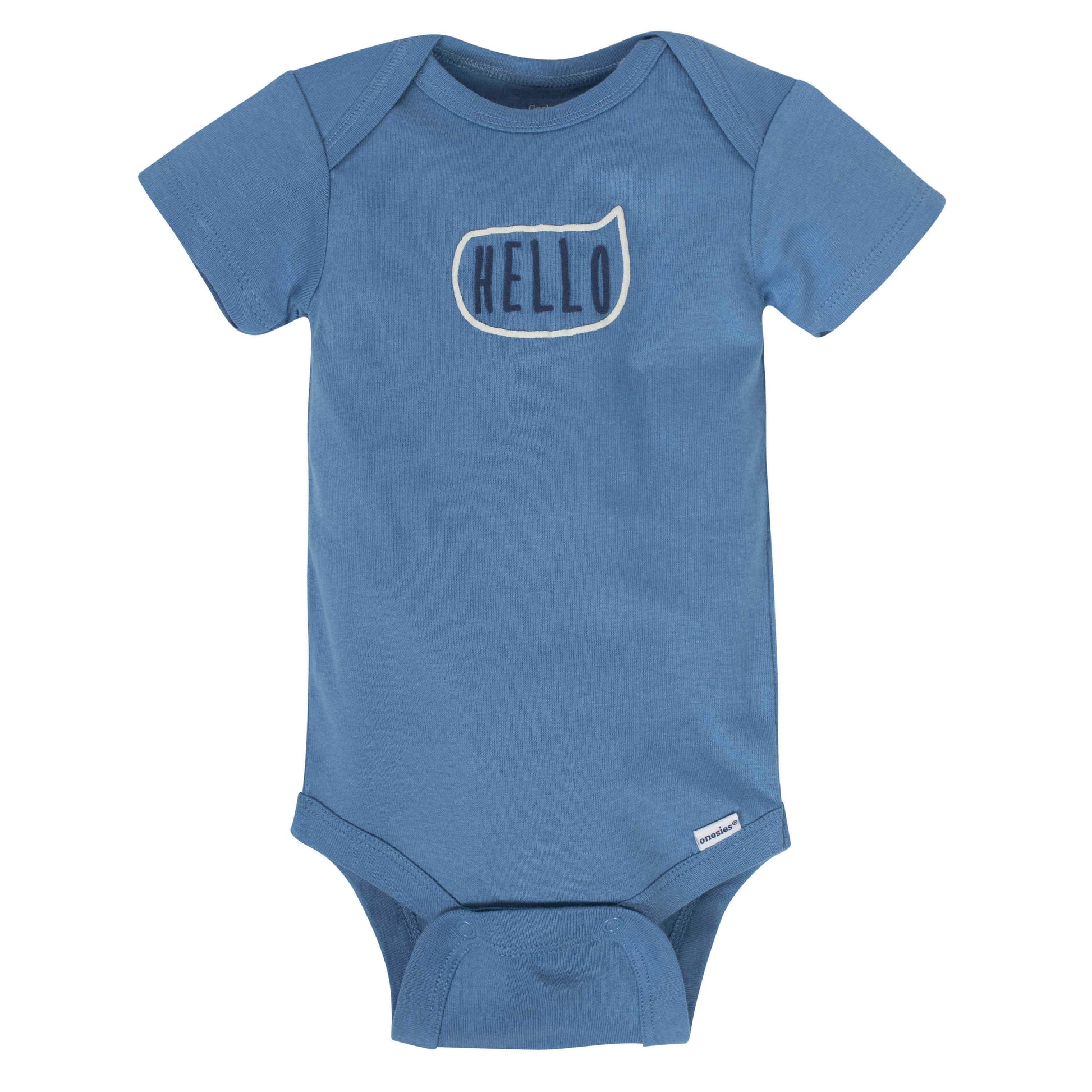 Gerber® 8-pack Baby Boys' Fox Short Sleeve Onesies® Bodysuits