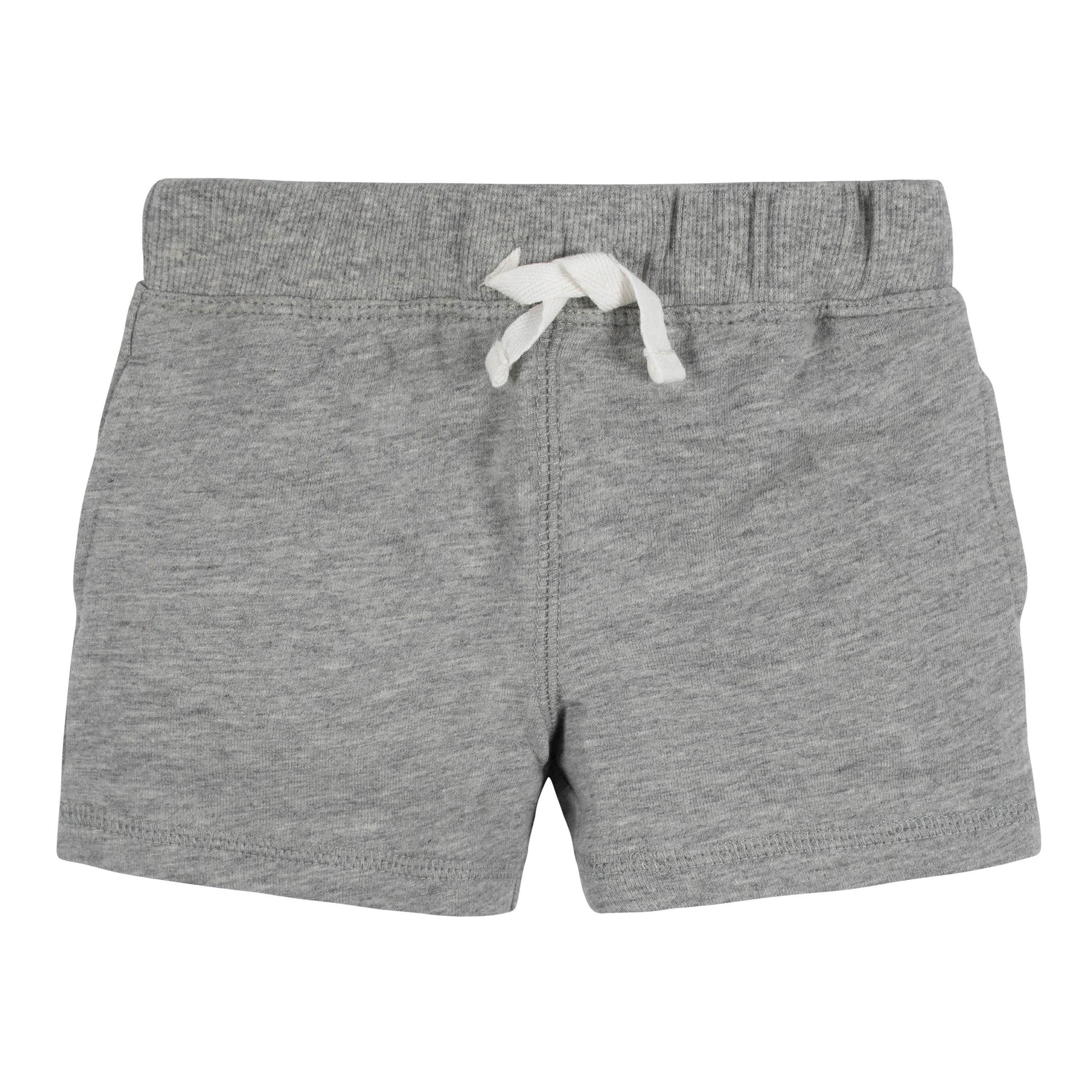 3-Pack Baby & Toddler Boys Neat Neutrals Pull-On Knit Shorts-Gerber Childrenswear
