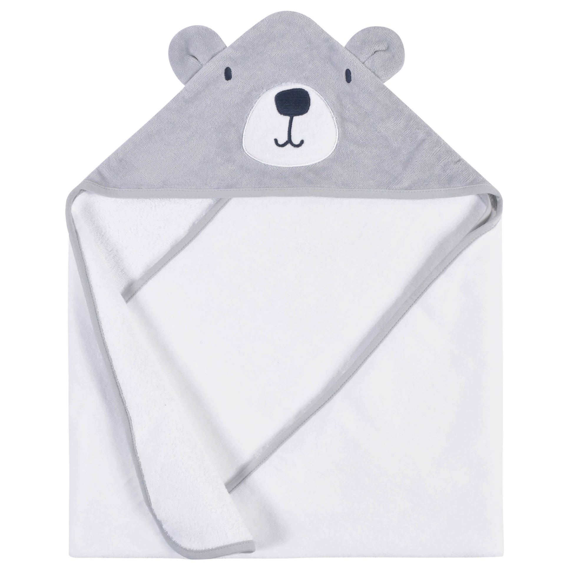 10-Piece Baby & Toddler Boys Bear Hooded Towel, Robe, & Washcloths Set-Gerber Childrenswear
