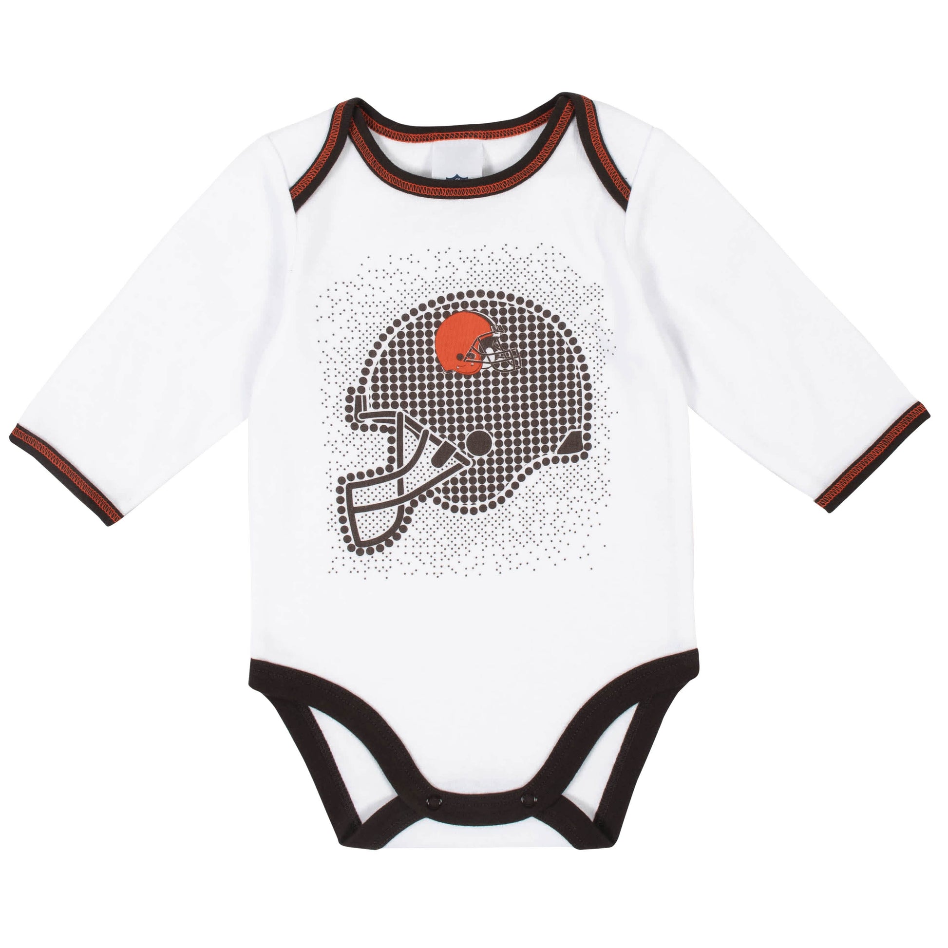 Cleveland Browns 3-Piece Baby Boys Bodysuit, Pant, and Cap Set-Gerber Childrenswear