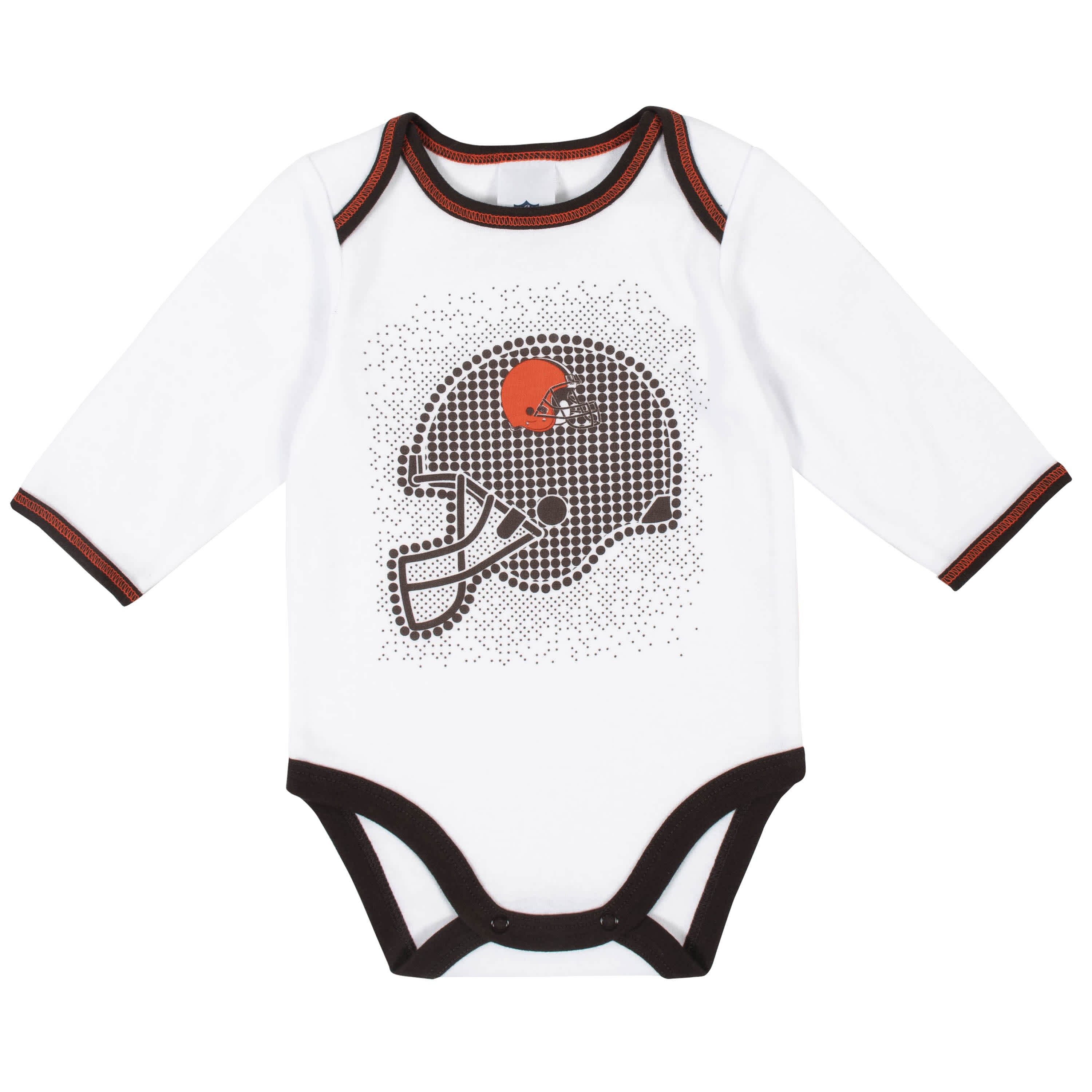 Cleveland Browns 3-Piece Baby Boys Bodysuit, Pant, and Cap Set-Gerber Childrenswear