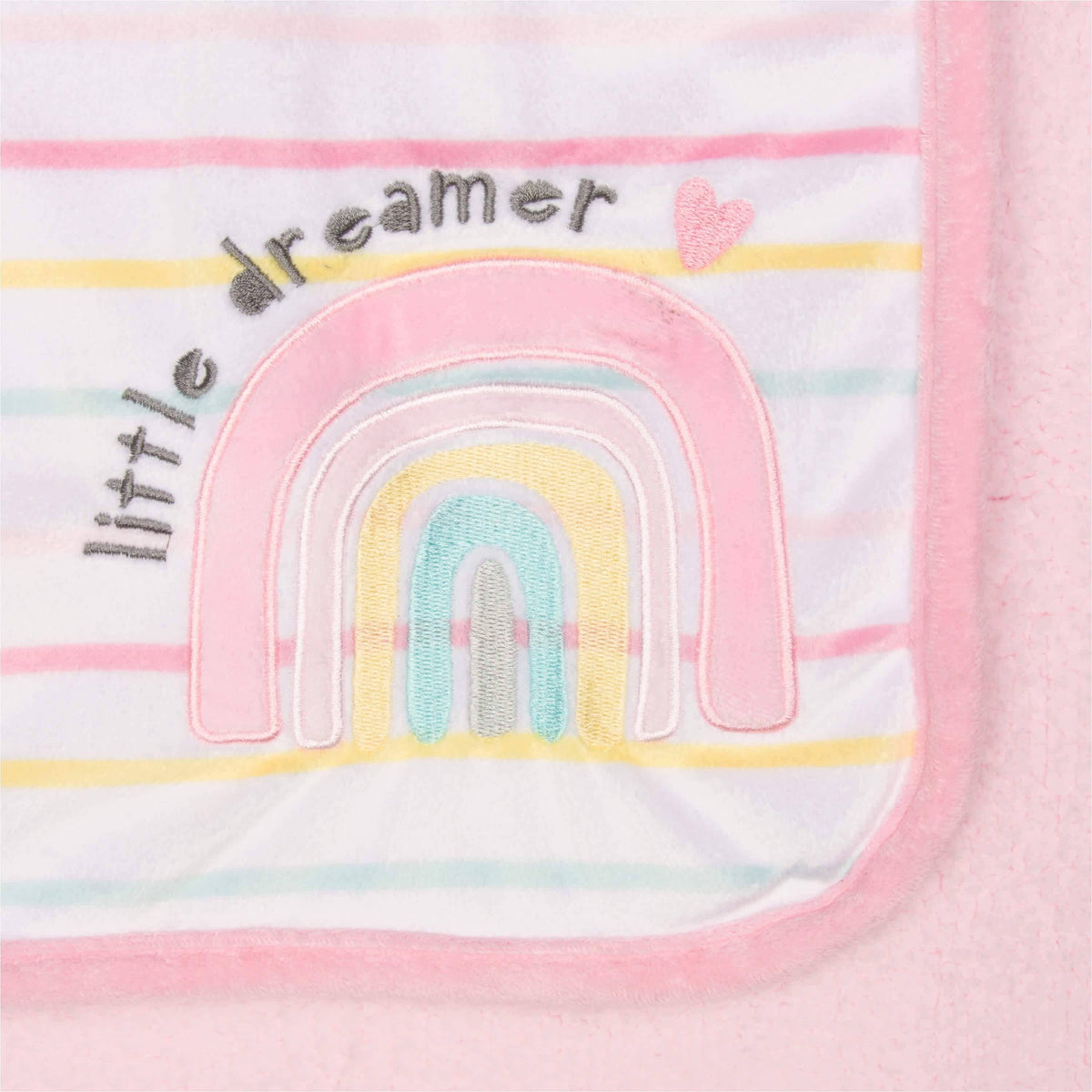 Girls Rainbow Plush Blanket-Gerber Childrenswear