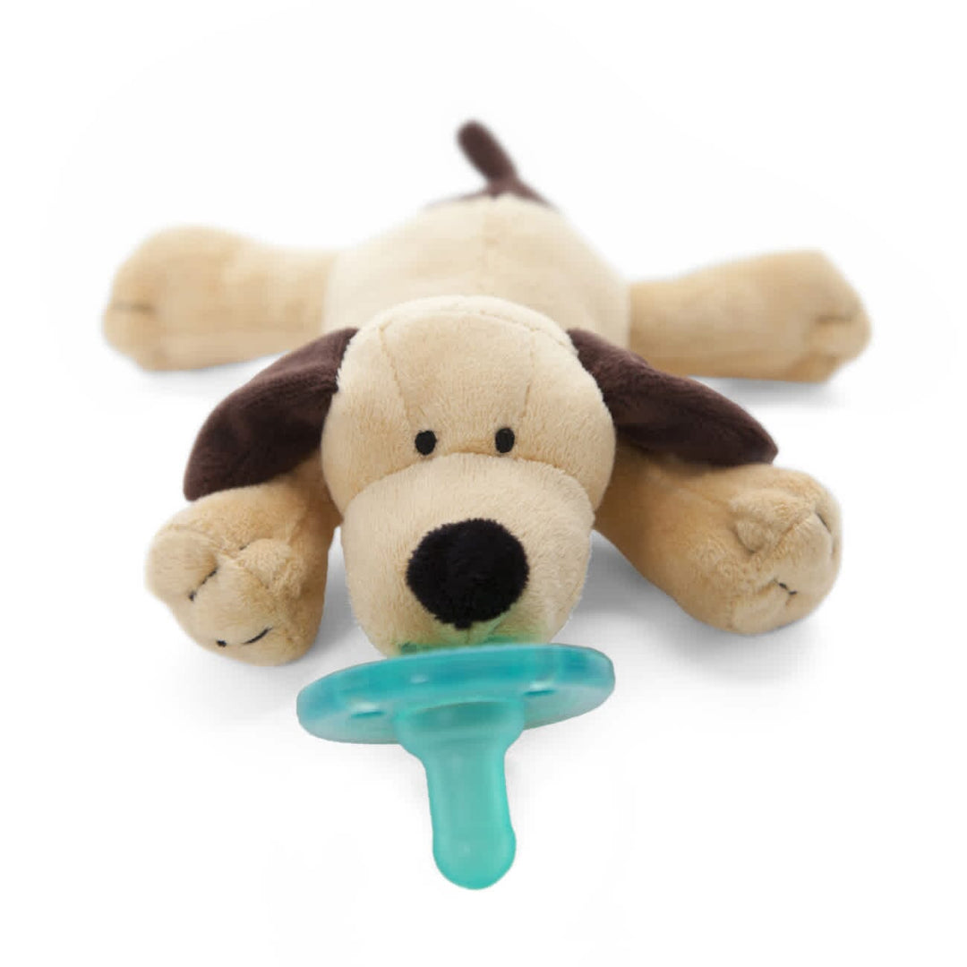 Baby Brown Puppy WubbaNub® Pacifier