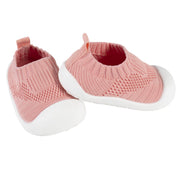 Baby Girls Pink Stretchy Knit Slip-On Sneaker-Gerber Childrenswear