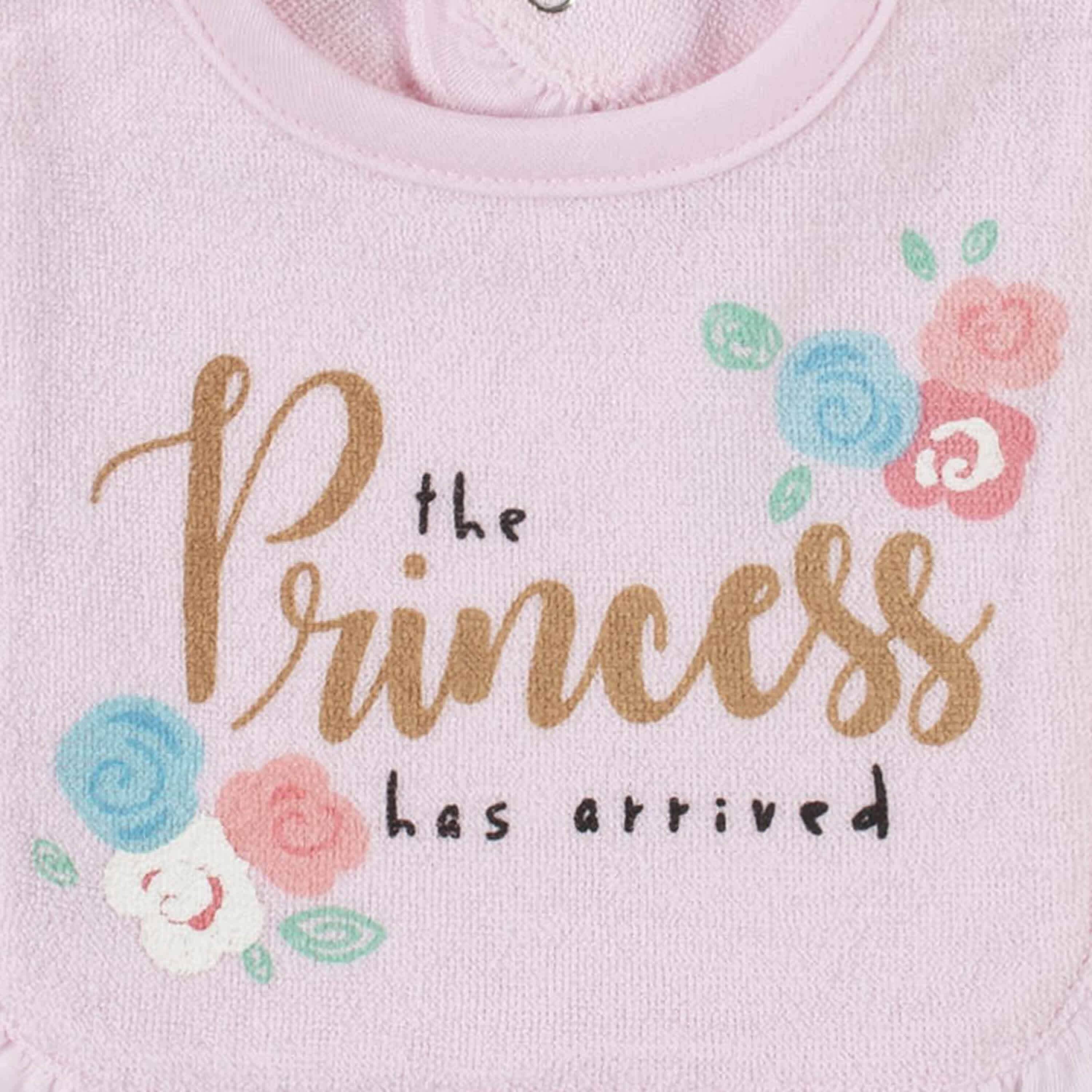 21-Piece Baby Girls Princess Terry Bib, Burpcloth, Mittens, Cap and Bootie Sock Set-Gerber Childrenswear