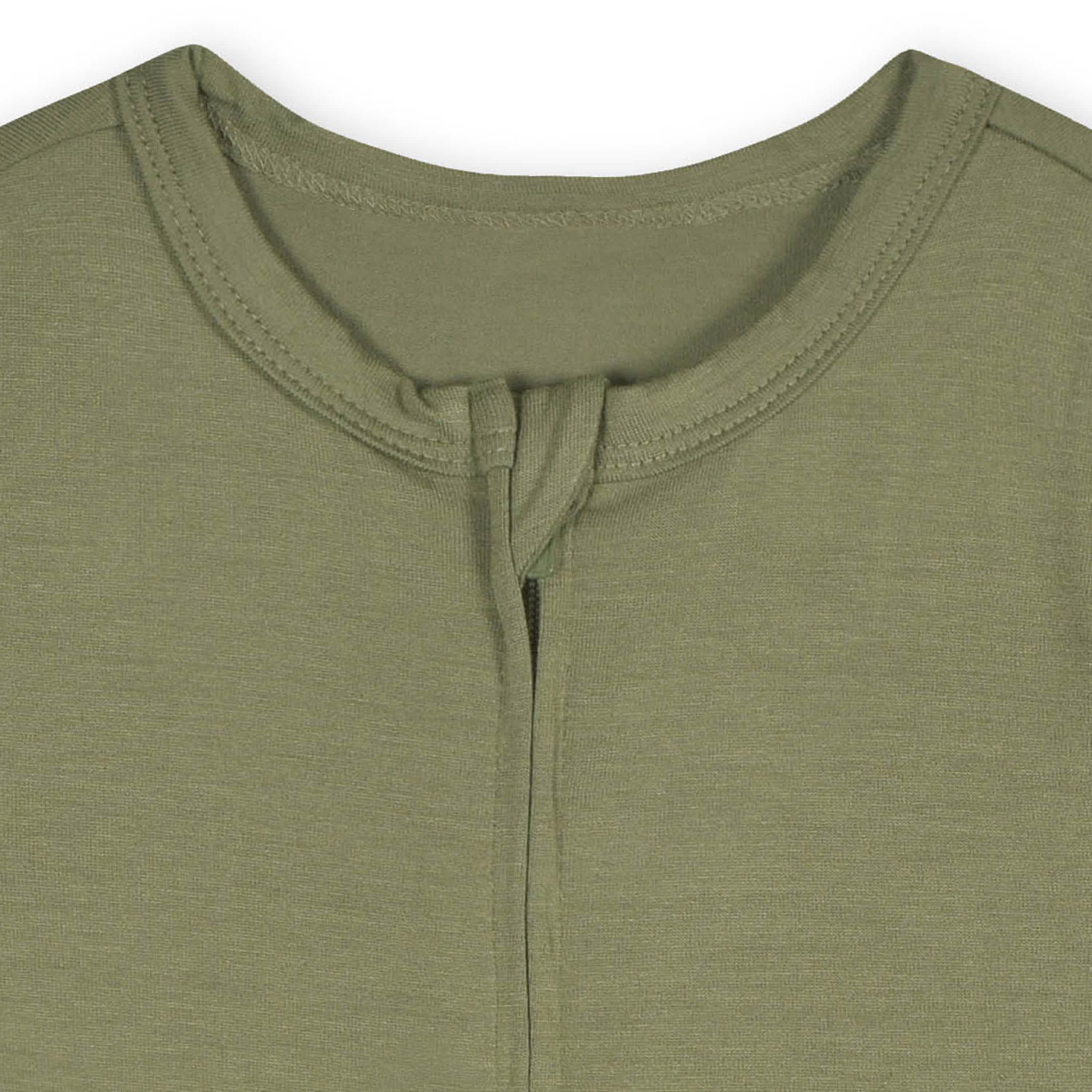 Baby Olive Buttery-Soft Viscose Made from Eucalyptus Snug Fit Romper